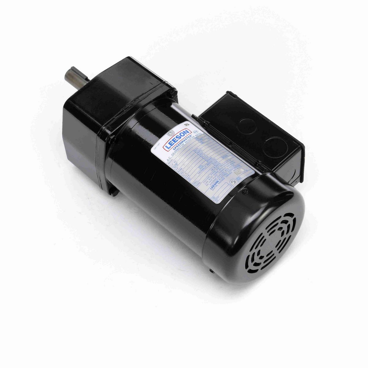 LEESON Parallel Shaft Gearmotor, 0.17 HP, 3 Ph, 60 Hz, 208-230/460 V, 9 RPM, 42Y Frame, TEFC - 096065.00