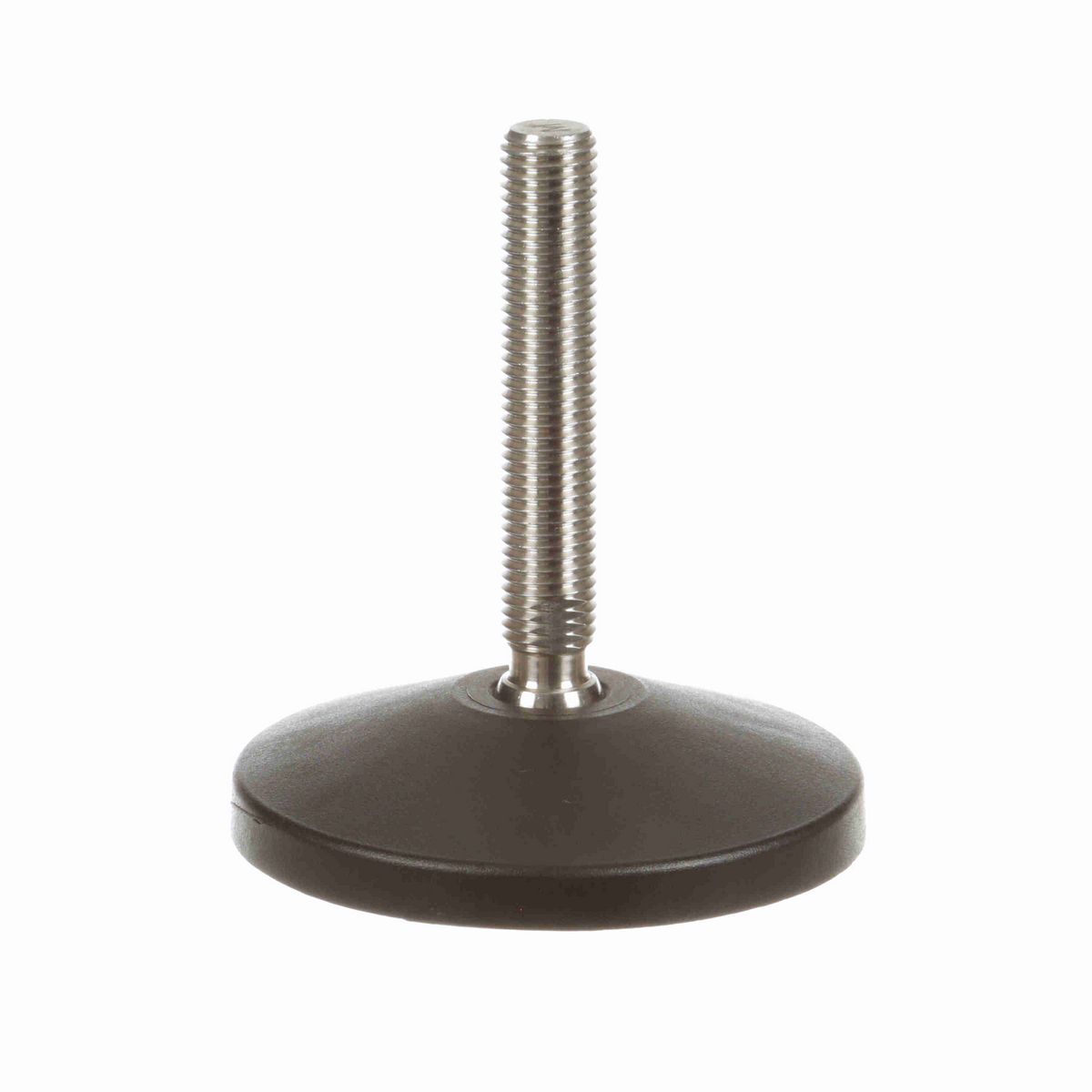 System Plast Articulating Plastic Leveler; Series: VG-511, Base Diameter: 4, Spindle Length: 2.92-in, Thread: M16 - VG-511-01-SM16-L3