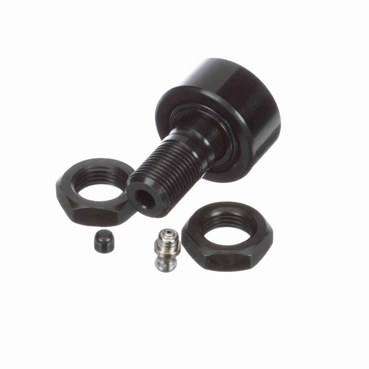 Опорный ролик с цапфой McGill CAMROL MCFD 35 B, бочкообразный, повышенной грузоподъемности, со щитком, с шестигранным отверстием, метрический