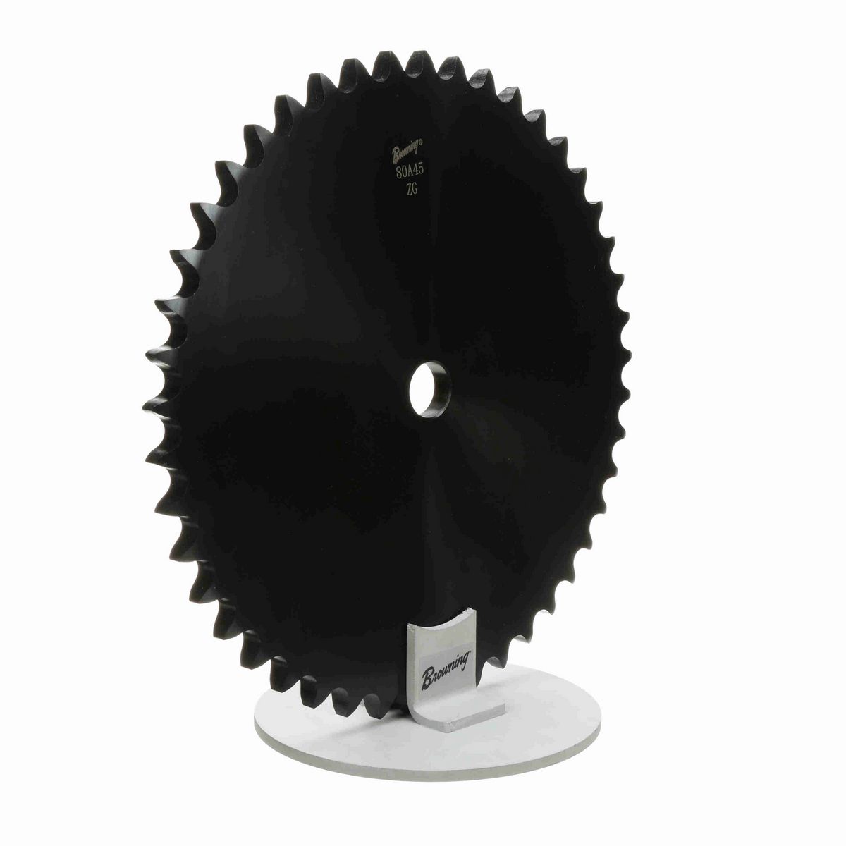 Browning Steel Minimum Plain Bore Roller Chain Sprocket - 80A90