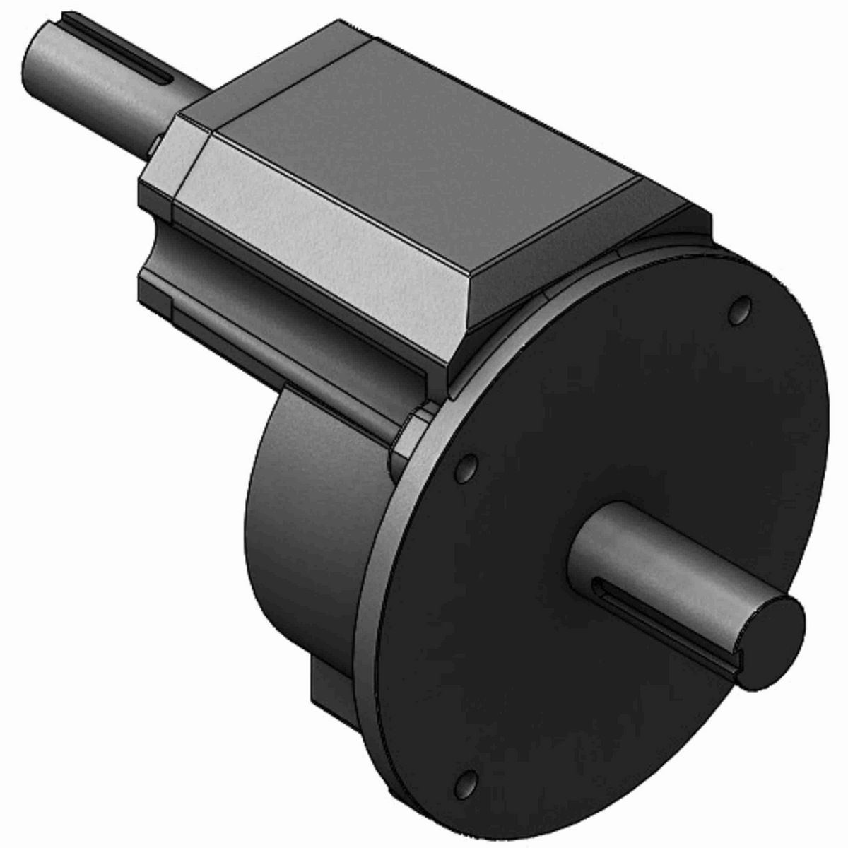 Grove Gear Cast Iron Helical Ratio Multiplier Cast Iron Ratio Multiplier - TX3-5.167--180