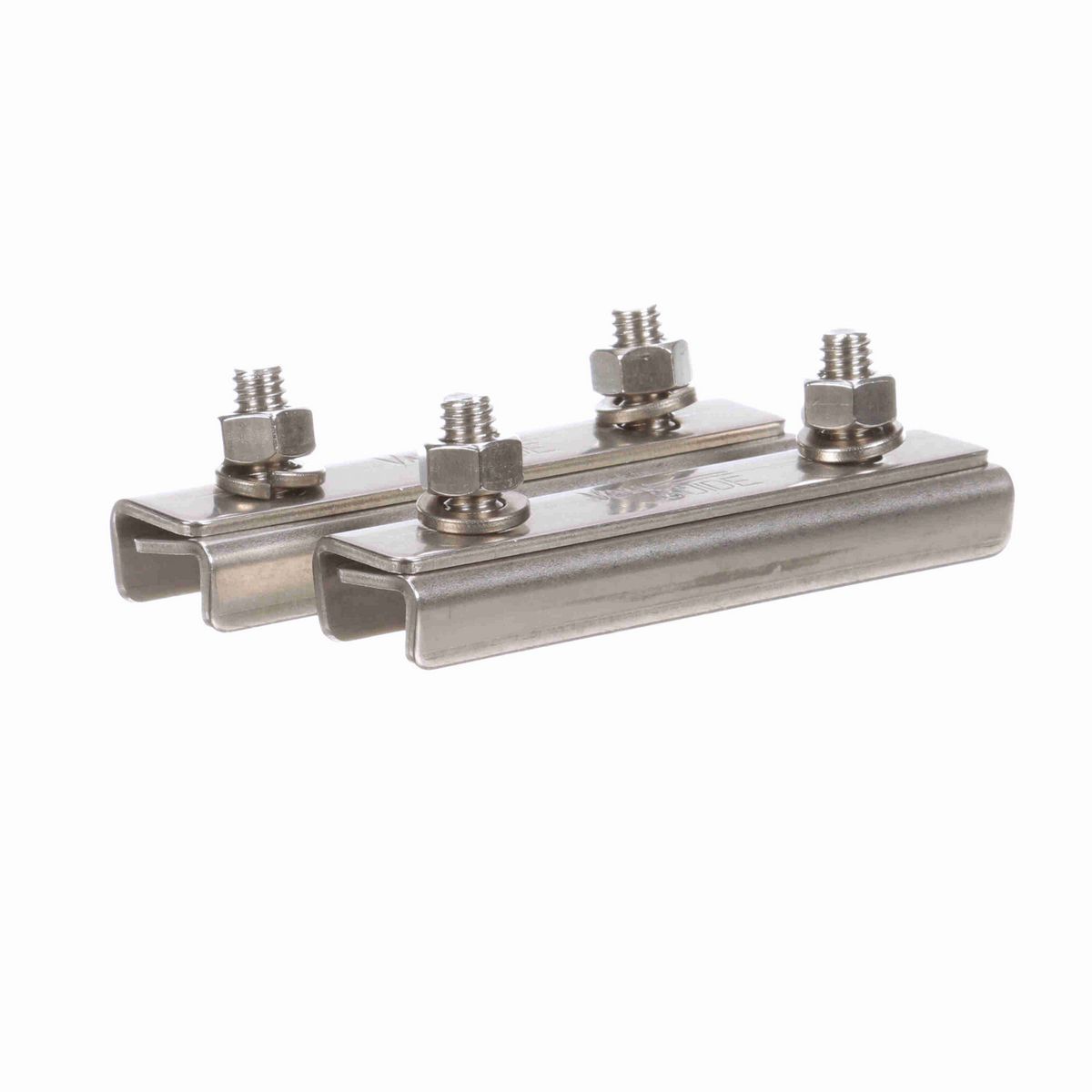 System Plast Rail Splice Clamp, Stainless Steel, 4" - VG-118-04