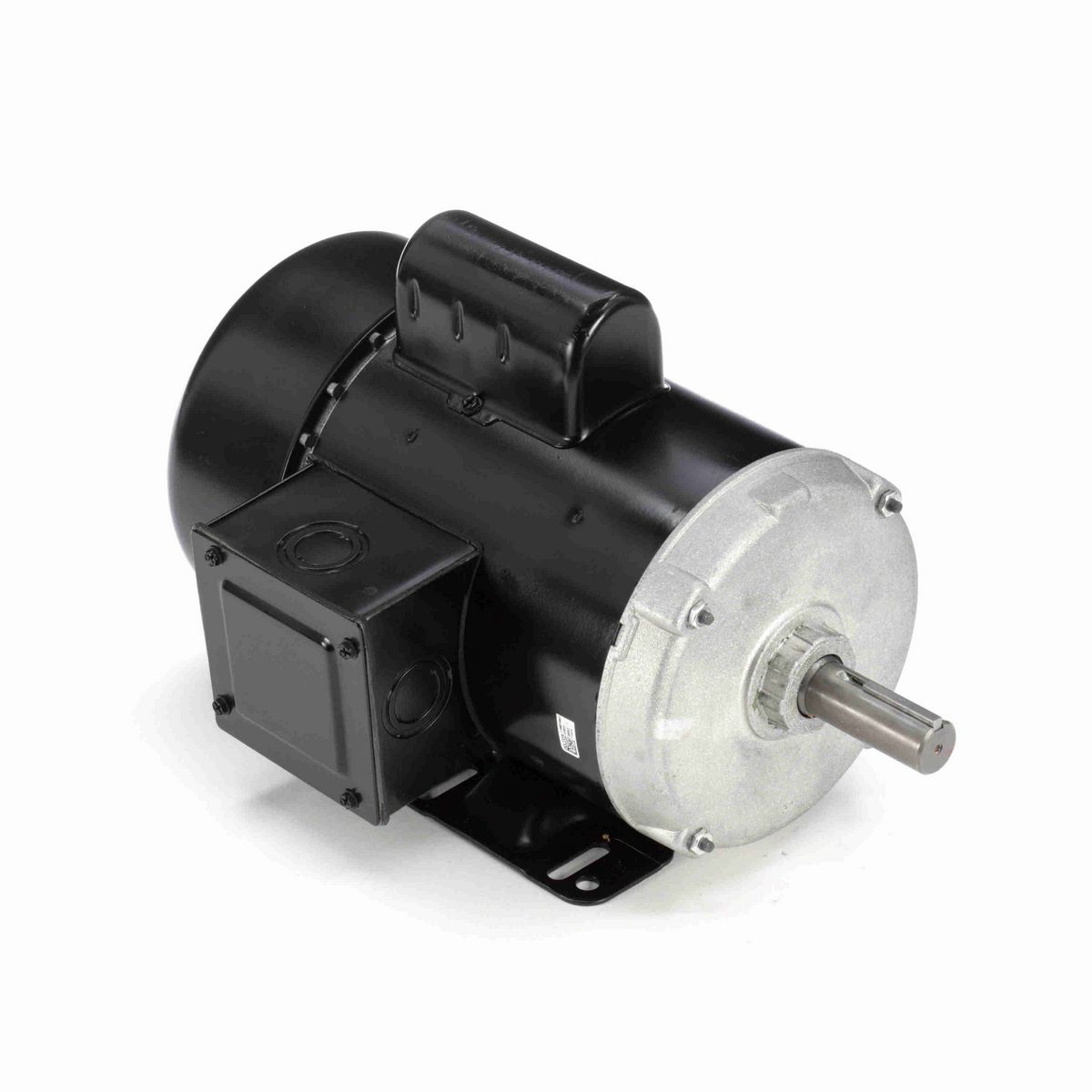 Century General Purpose Motor, 1.000 HP, 1 Ph, 60 Hz, 208-230/115 V, 1800 RPM, M143T Frame, TEFC - K100V1