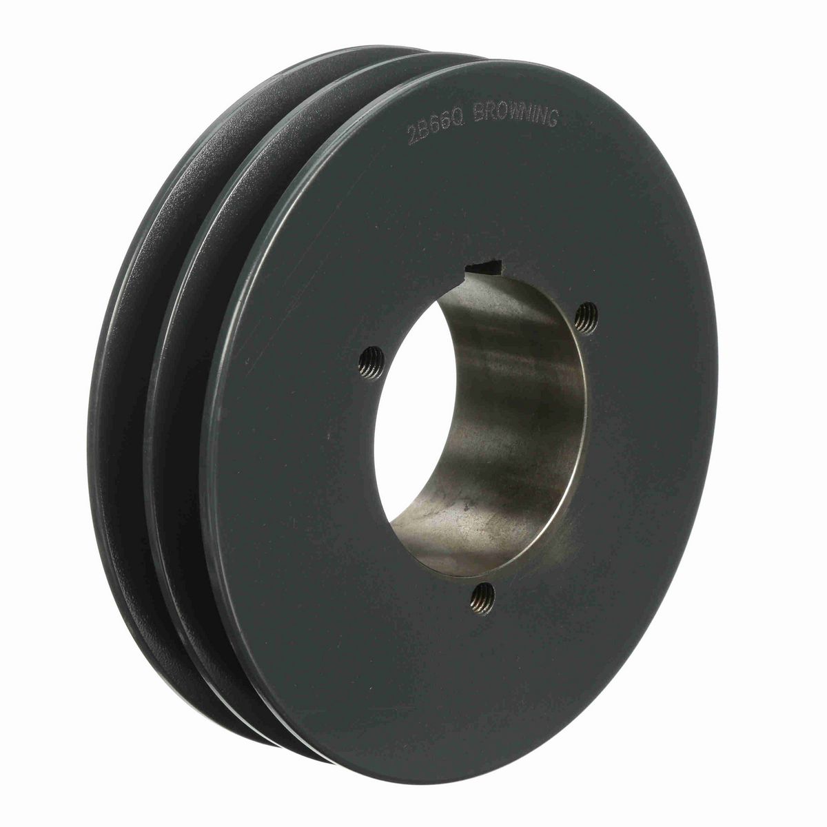 Browning 2 Groove Cast Iron Bushed Bore Multiple Sheave - 2B66Q