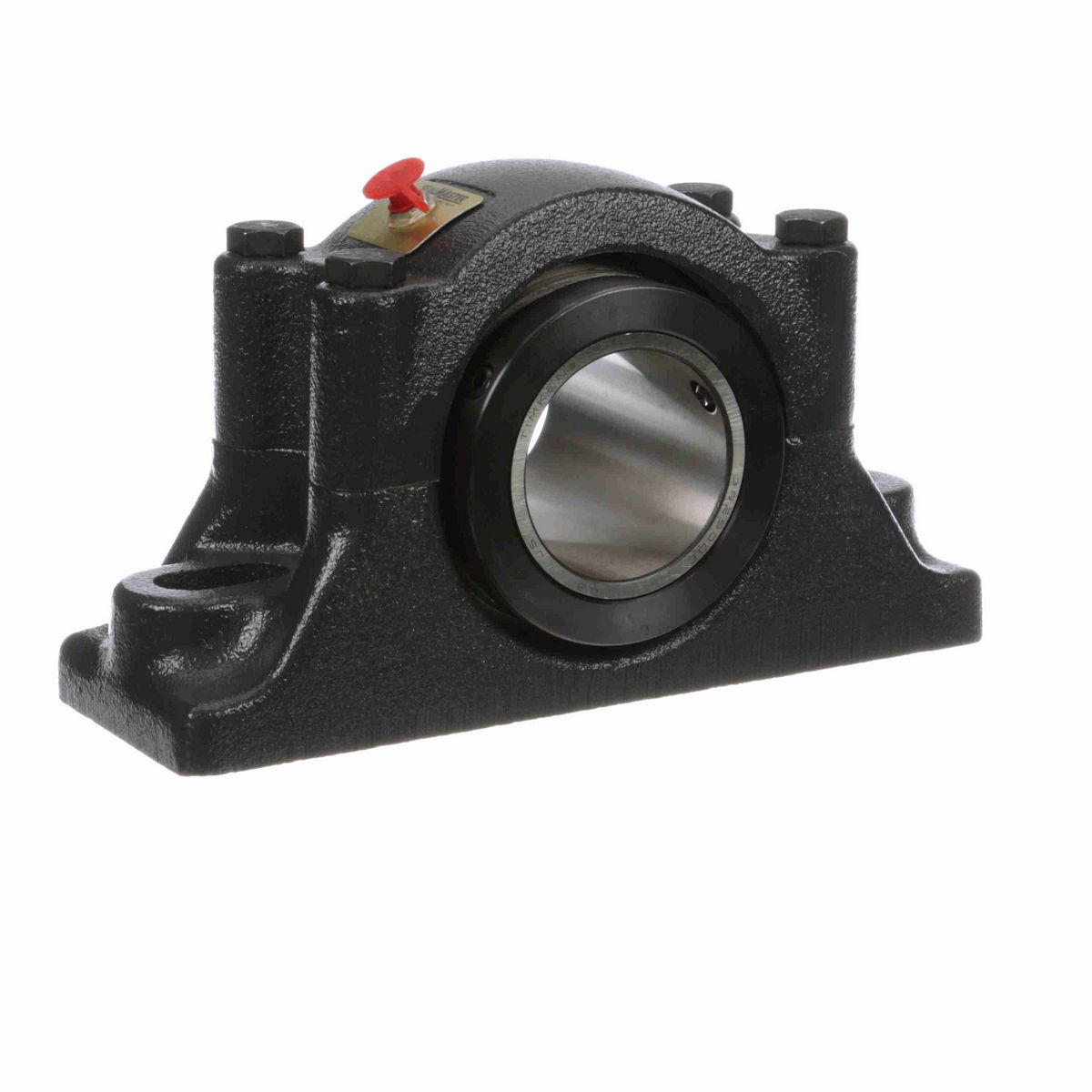 Sealmaster Mounted Cast Iron Two Bolt Pillow Block Tapered Roller - 52100 Bearing Steel - Double Collar Mount Lock - High Temperature - ERPB 208-N2