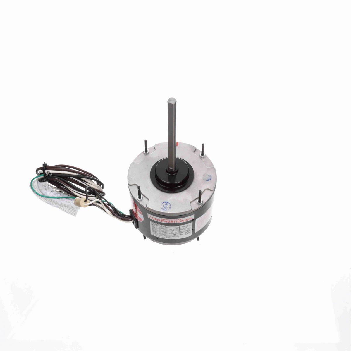 Century HEATMASTER® ULTRA Condenser Fan Motor, 1/6 HP, 1 Ph, 60 Hz, 208-230 V, 1075 RPM, 1 Speed, 48 Frame, TEAO - FE1016SU