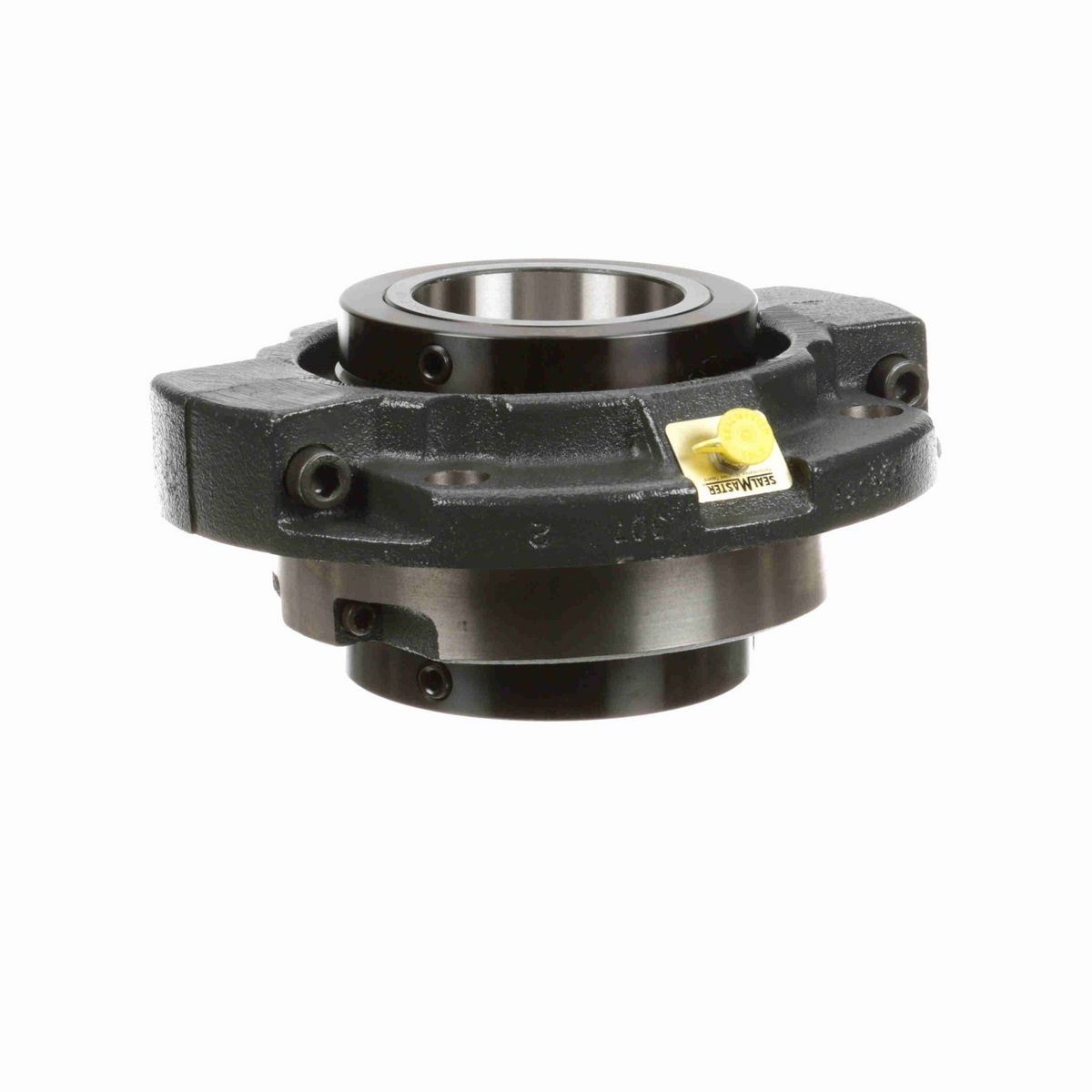 Sealmaster Mounted Cast Iron Piloted Flange Tapered Roller - 52100 Bearing Steel - Double Collar Mount Lock - RFP 500