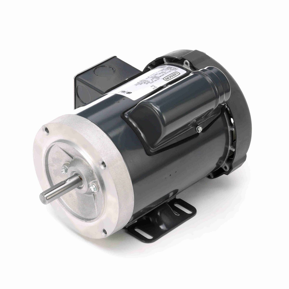 LEESON General Purpose Motor, 0.75 HP, 1 Ph, 60 Hz, 115/208-230 V, 3600 RPM, 56C Frame, TEFC - D312