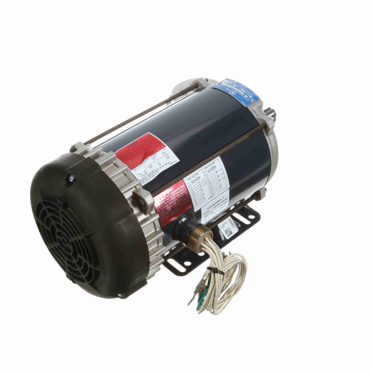 LEESON Explosion Proof Motor, 1.50 HP, 3 Ph, 60 Hz, 230/460 V, 3600 RPM, 143T Frame, EPFC - I506