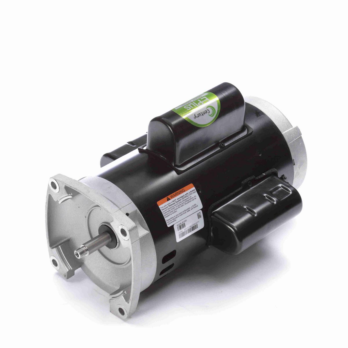 Century Pool Pump Motor, 5.0 HP, 1 Ph, 60 Hz, 208-230 V, 3600 RPM, Y56Y Frame, DP - B1000