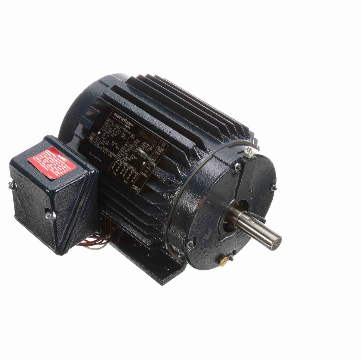 LEESON General Purpose Motor, 1 HP, 3 Ph, 60 Hz, 230/460 V, 1200 RPM, 145T Frame, TENV - E350A