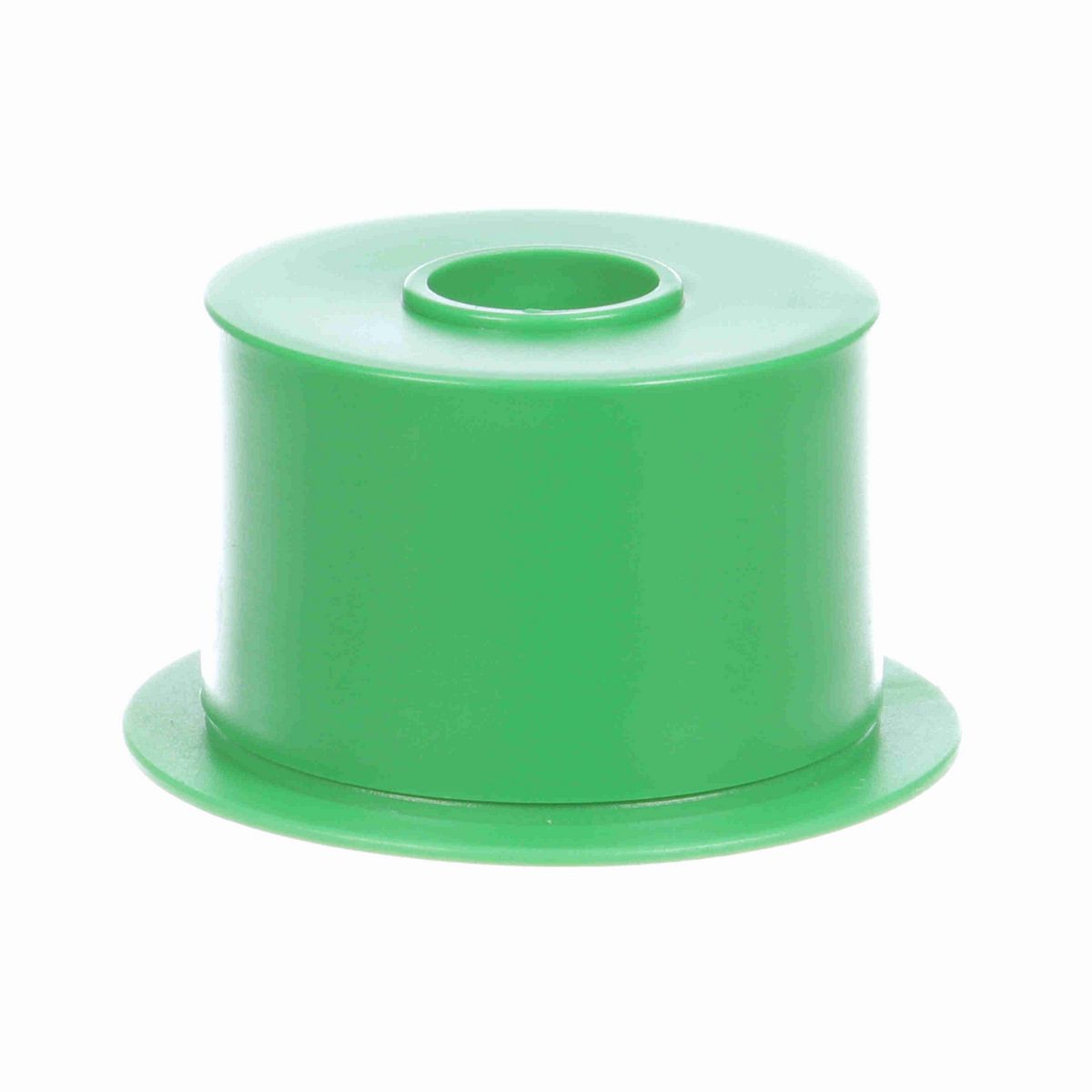 System Plast Return Roller; OD: 60-mm, Shaft Dia: 20-mm, Length: 43-mm, Color: Green - RF-60B20ML43-PEG