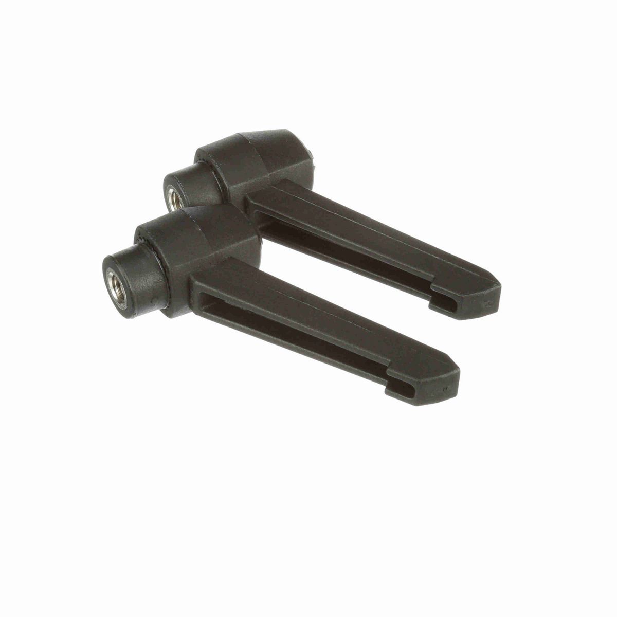 System Plast Ratchet Handle (Female); Thread: 3/8-16, Handle Length: 3.13-in, Color: Black - RH-30-BK-FS3816