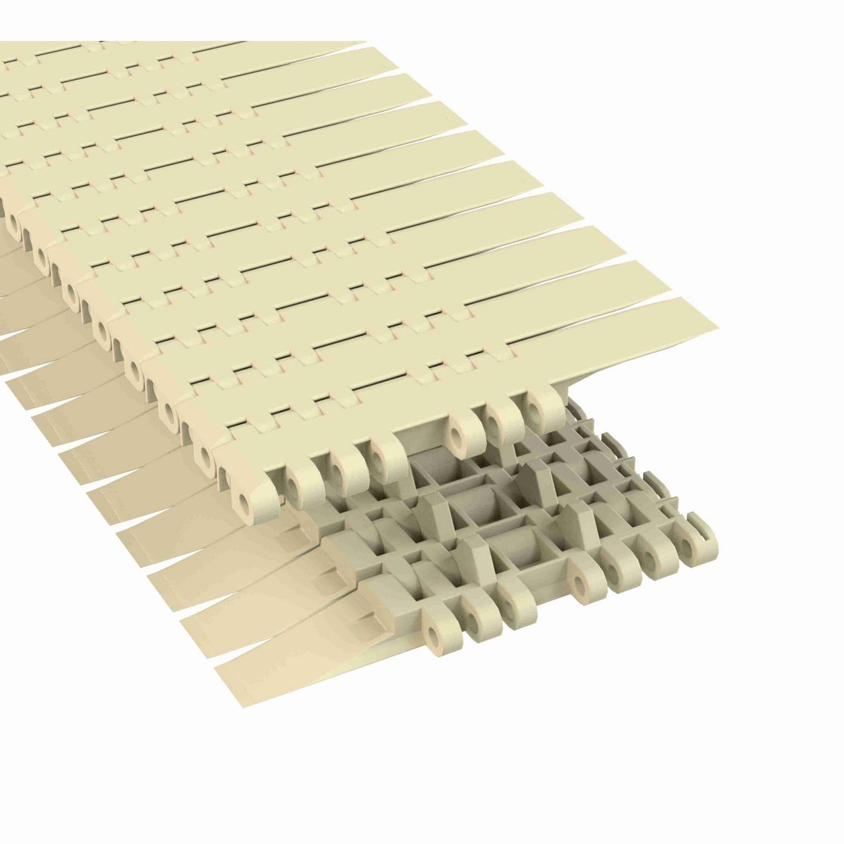 Rexnord 7705DTS Straight Running DTS®, Material: Beige High Temperature, Width: 4.5in, Pitch: 1in - 81417961