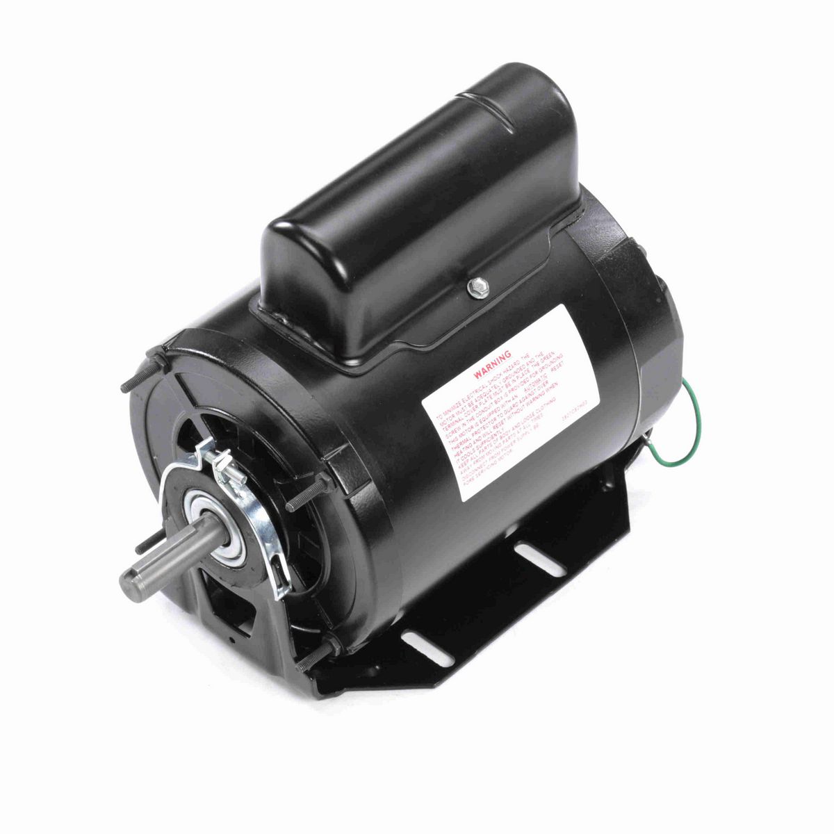Century Fan and Blower Motor, 3/4 HP, 1 Ph, 60 Hz, 115/230 V, 1200 RPM, 56 Frame, TENV - C060