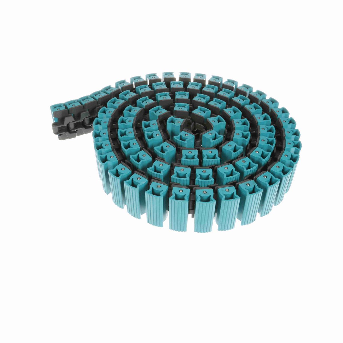 System Plast 878TAB SideGrip™ Side-flexing, Material: Gray Low Friction, Width: 3.25in, Pitch: 1.5in - LFG878TAB-K325GS4