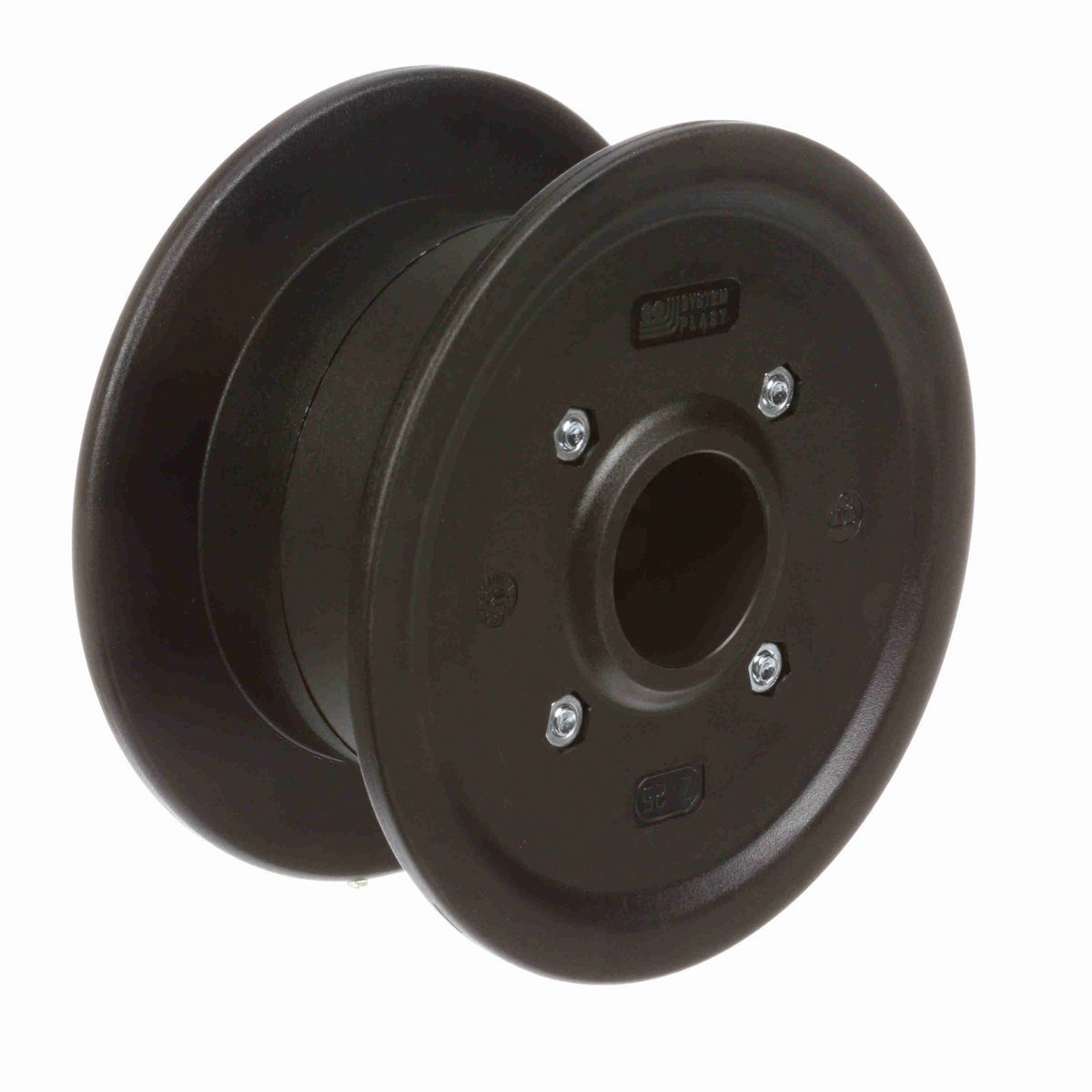 System Plast 880 Series Solid One Piece Molded Sprocket with 12 Teeth and a 40mm Round Idler Bore - 880T-12R40M-W