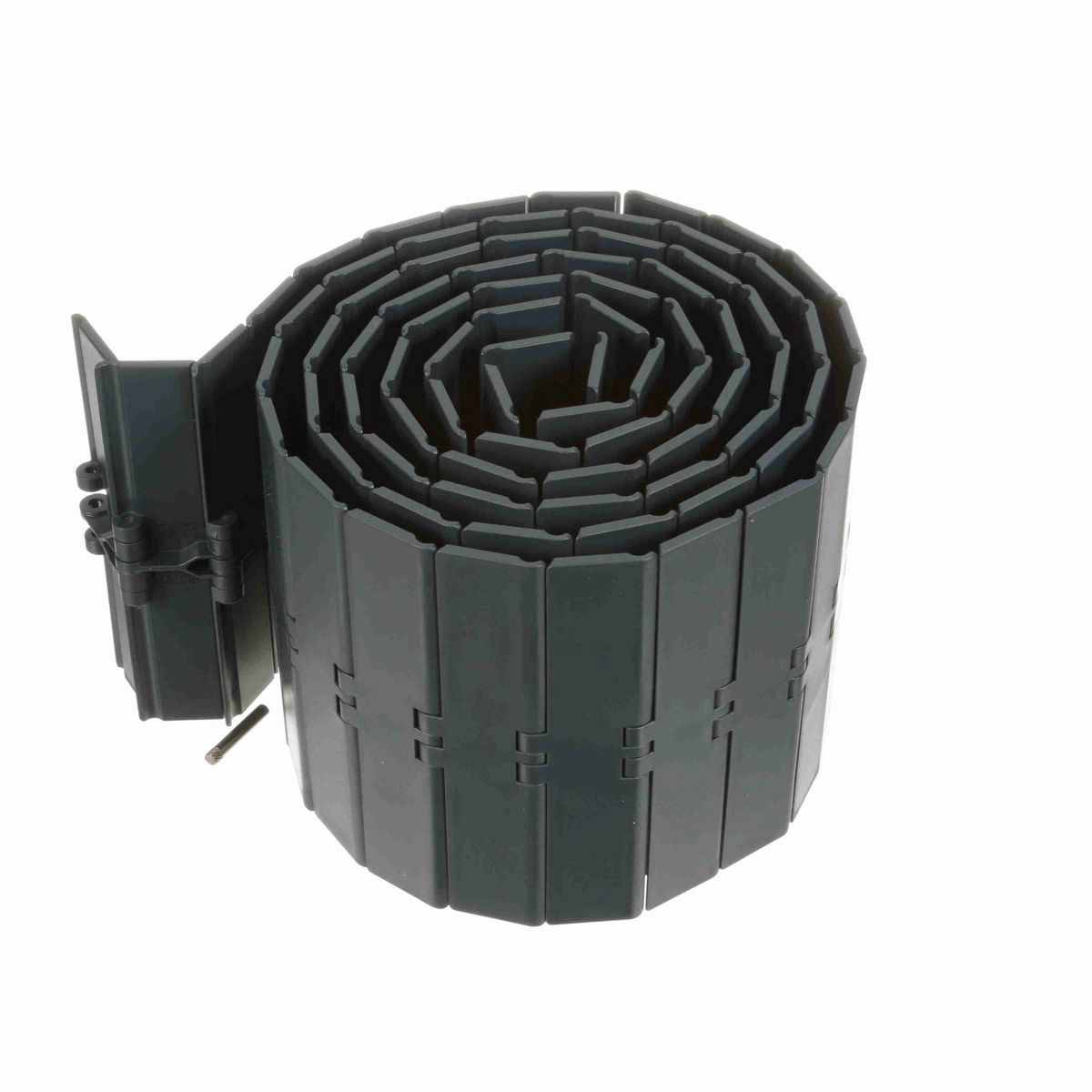 System Plast 831 Straight Running Solid Top, Material: NG evo (Gray Blue), Width: 7.5in, Pitch: 1.5in - NGE831-K750