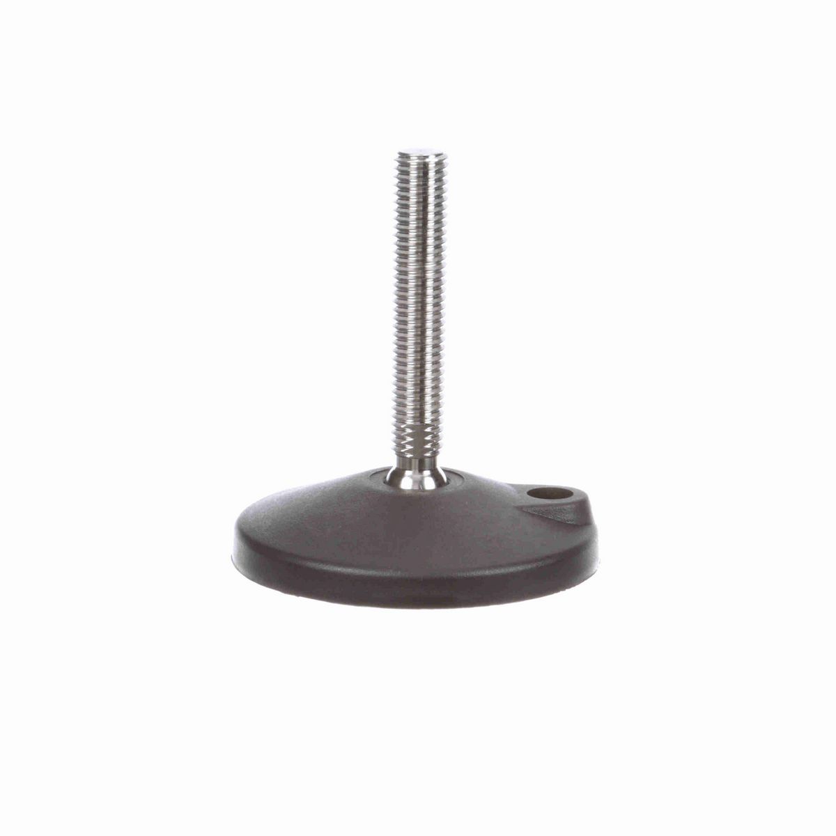 System Plast Articulating Plastic Leveler; Series: VG-511, Base Diameter: 4, Spindle Length: 2.92-in, Thread: 5/8-11 - VG-511-03-S58-L3