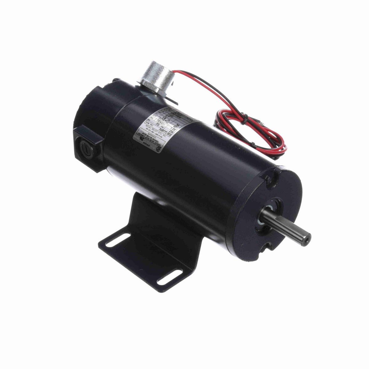Century General Purpose Motor, 1/6 HP, 230 V, 1140 RPM, 34 Frame, TENV - DC101
