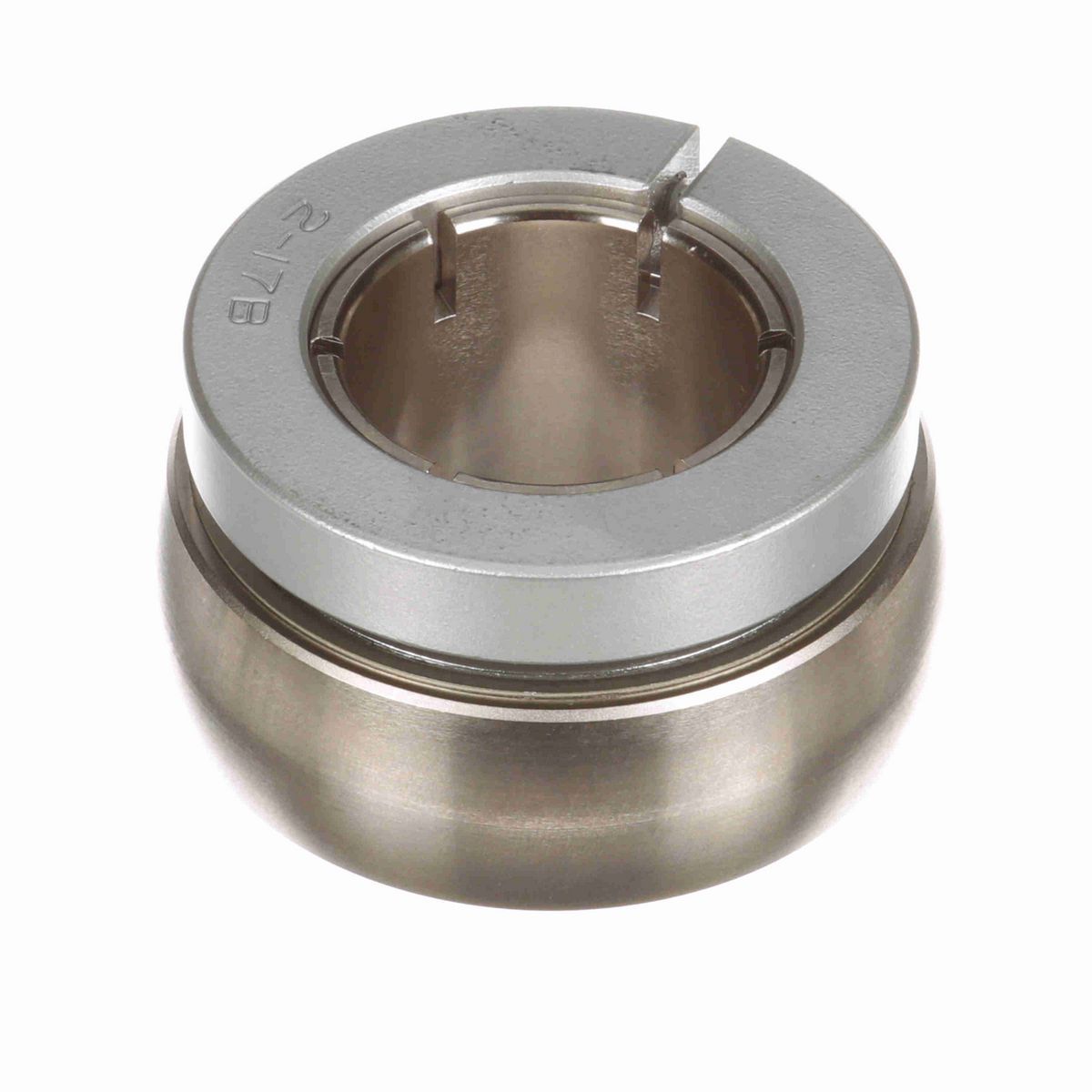 Sealmaster Mounted Insert Only Ball Bearing - 52100 Bearing Steel, Phosphorus Nickel Coated - Concentric Lock - Corrosion Resistant - PN-23T