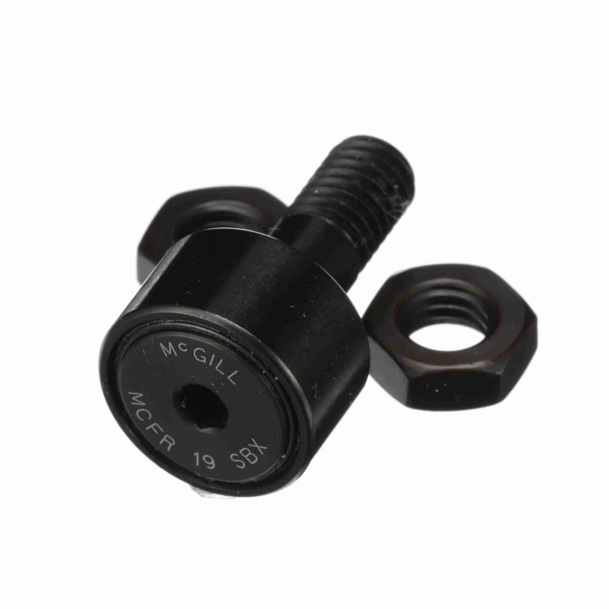 Опорный ролик с цапфой McGill CAMROL MCFRE 19 SBX, цилиндрический, с уплотнением, с шестигранным отверстием, метрический