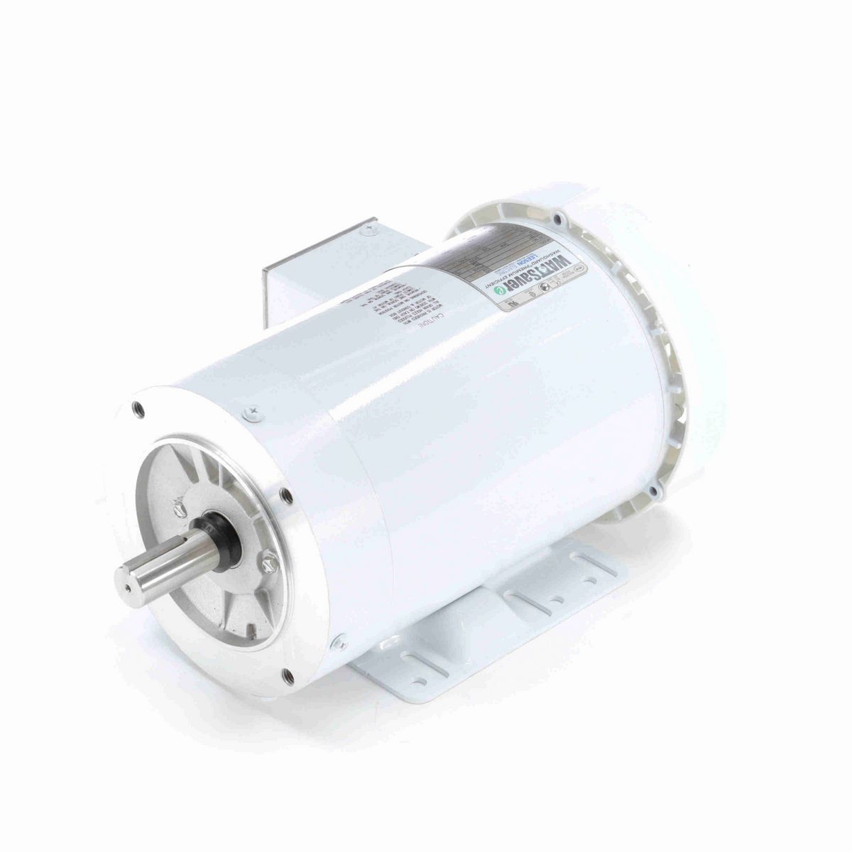 LEESON White Duck™ General Purpose Motor, 3 HP, 3 Ph, 60 Hz, 230/460 V, 3600 RPM, 145TC Frame, TEFC - 121870.00