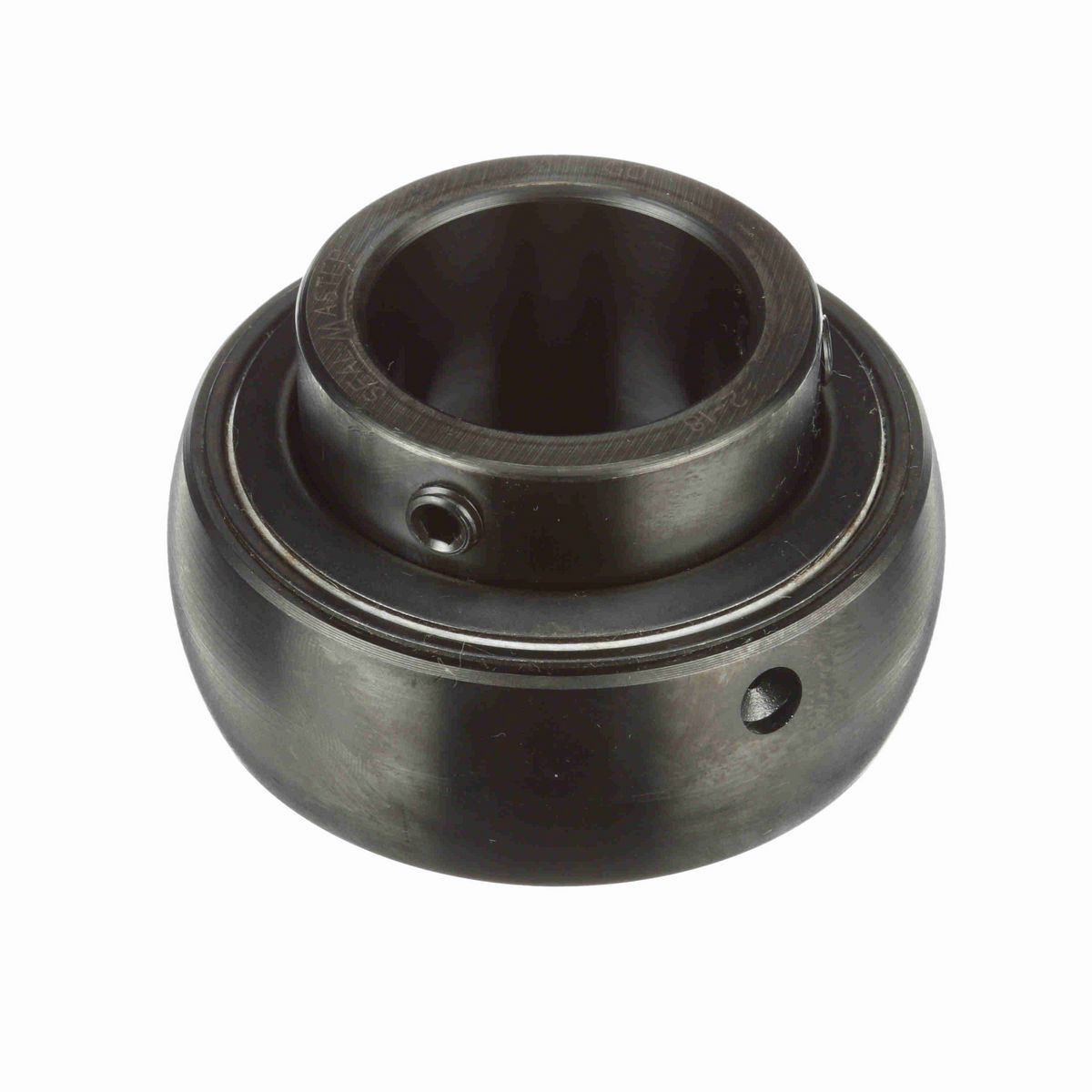 Sealmaster Mounted Insert Only Ball Bearing - 52100 Bearing Steel, Black Oxided - Setscrew Lock - 2-18