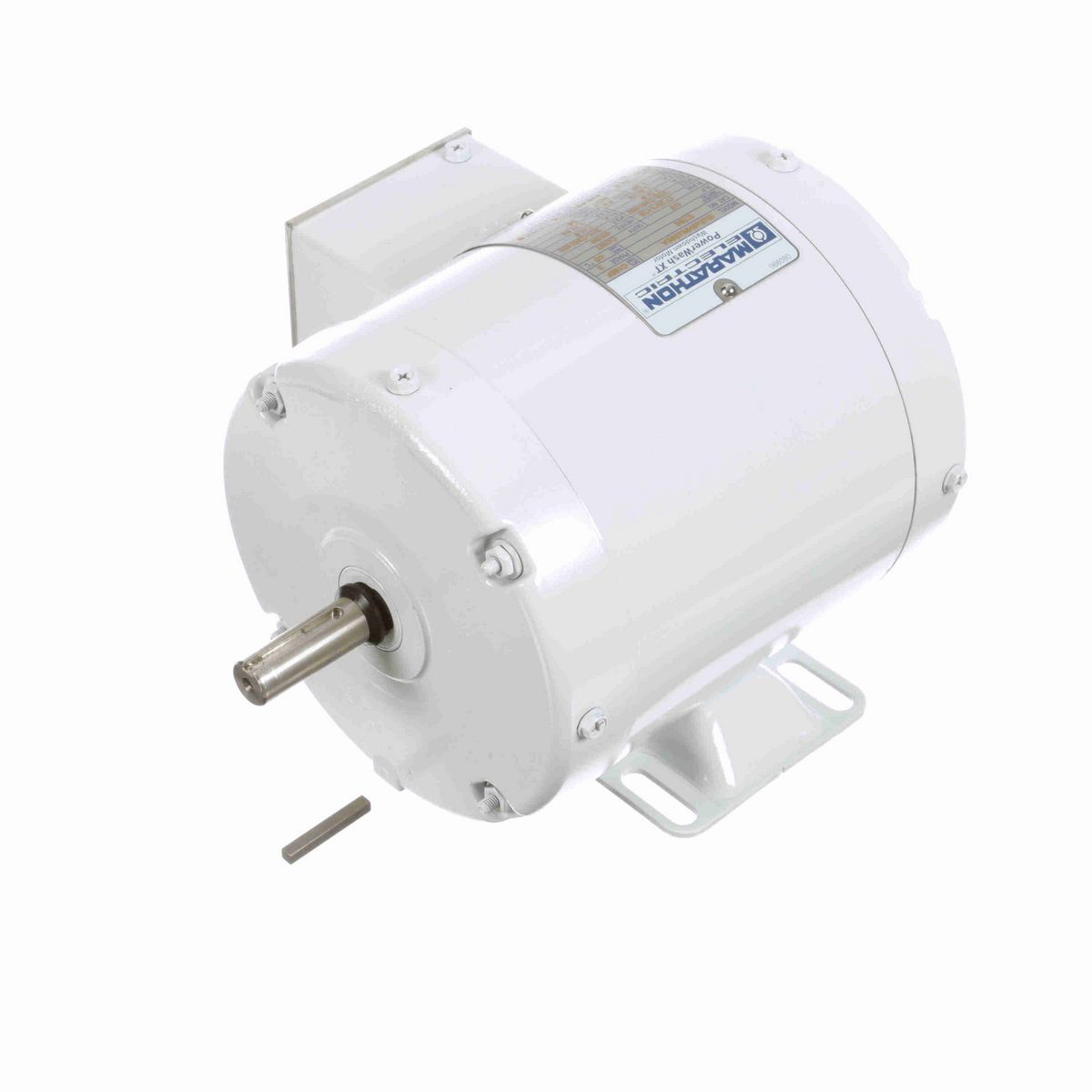 LEESON General Purpose Motor, 0.33 & 0.33 HP, 3 Ph, 60 & 50 Hz, 208-230/460 & 208-230/460 V, 1800 & 1500 RPM, 56 Frame, TENV - E286