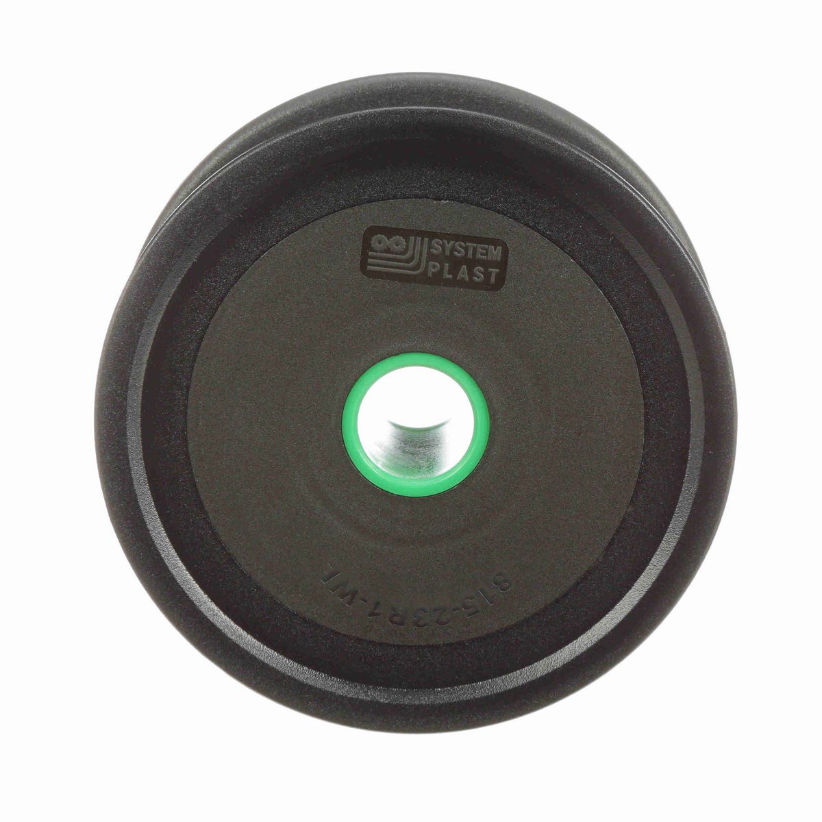 System Plast 820 Series Solid One Piece Molded Sprocket with 23 Teeth and a 1in Round Idler Bore - 820-23R1-WL