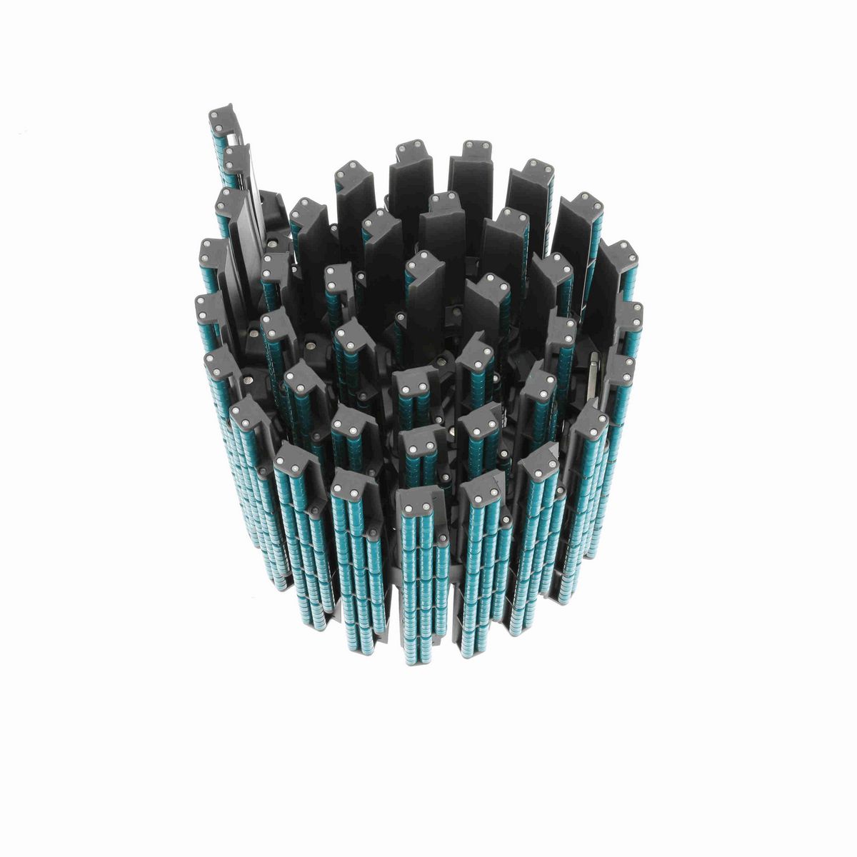 System Plast 882TAB LBP Side-flexing Low Backline Pressure, Material: Gray Low Friction, Width: 12in, Pitch: 1.5in - LFG882LBP-TAB-K1200