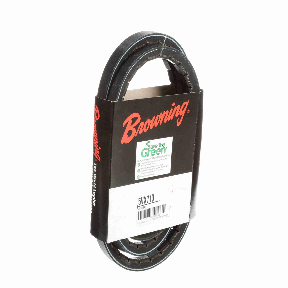 Browning EPDM Notched Belt 98% Efficient - 5VX710