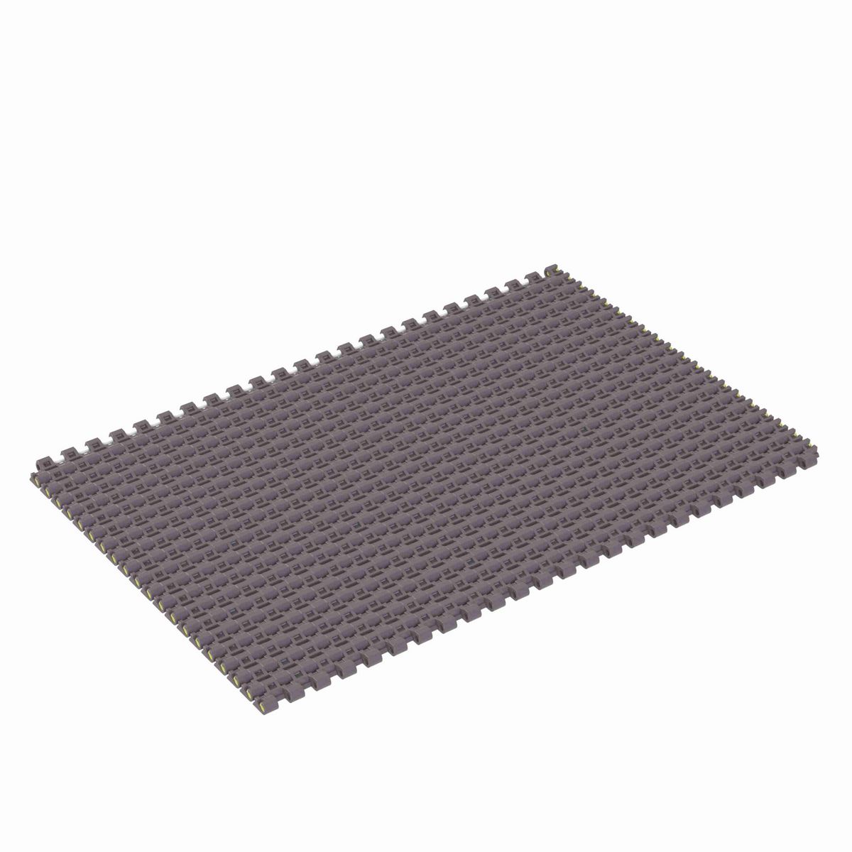 Rexnord 1505 Straight Running Solid Top, Material: Brown High Performance, Width: 15in, Pitch: 15mm - HP1505-15