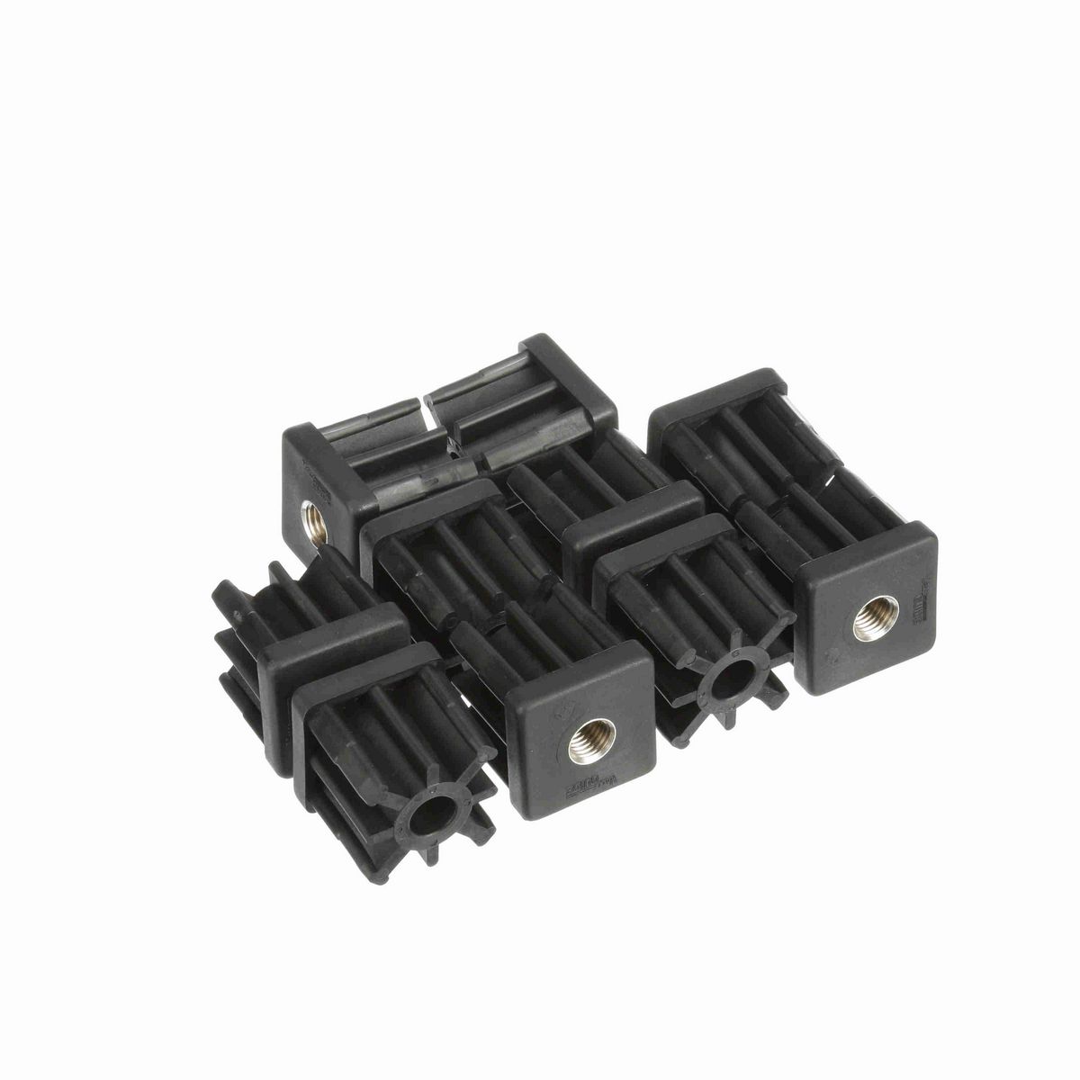 System Plast Tube End (Square); Series: VG-555, Thread: M16 for a 2 Sq. Tube - VG-555-BM16