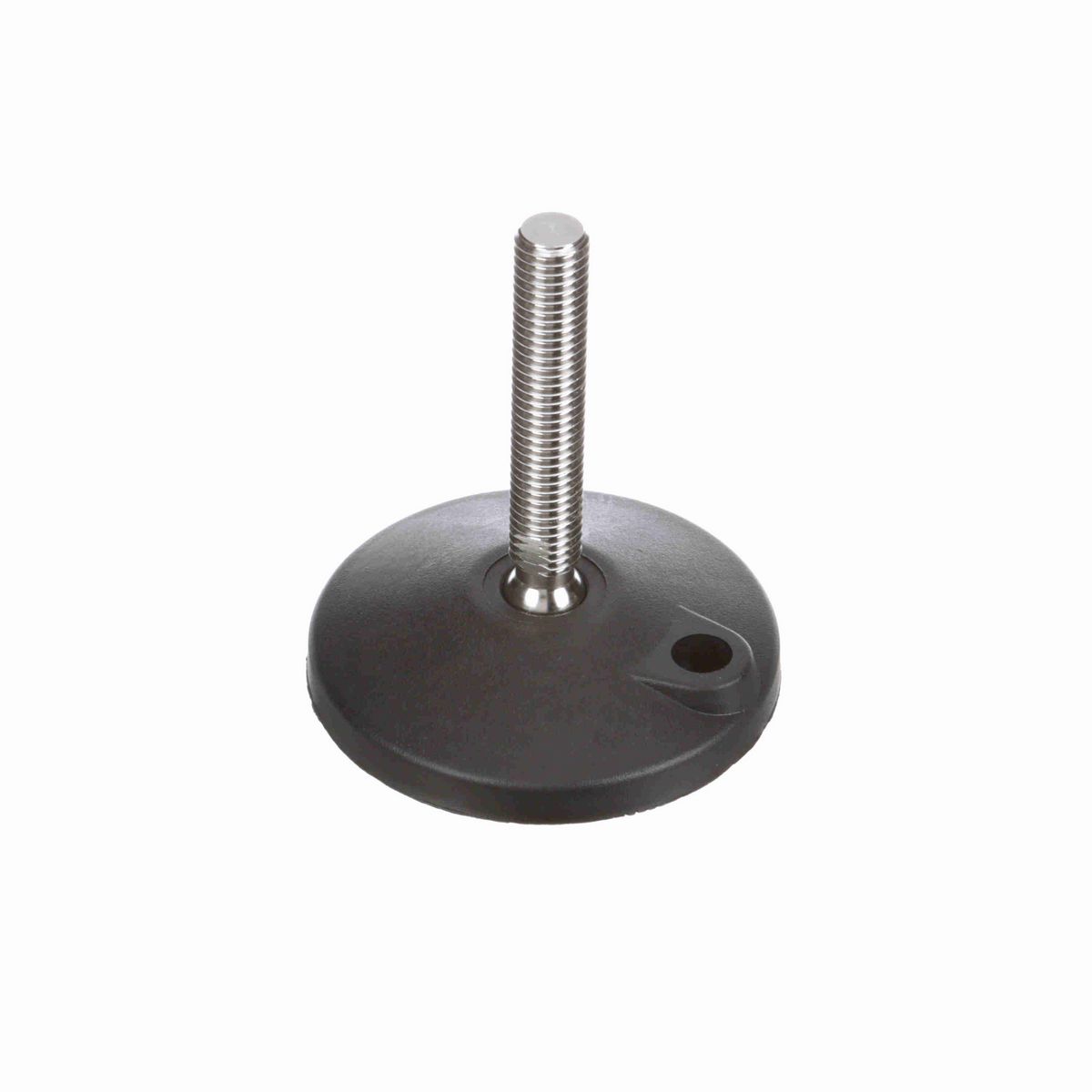 System Plast Articulating Plastic Leveler; Series: VG-511, Base Diameter: 4, Spindle Length: 2.92-in, Thread: 5/8-11 - VG-511-03-S58-L3