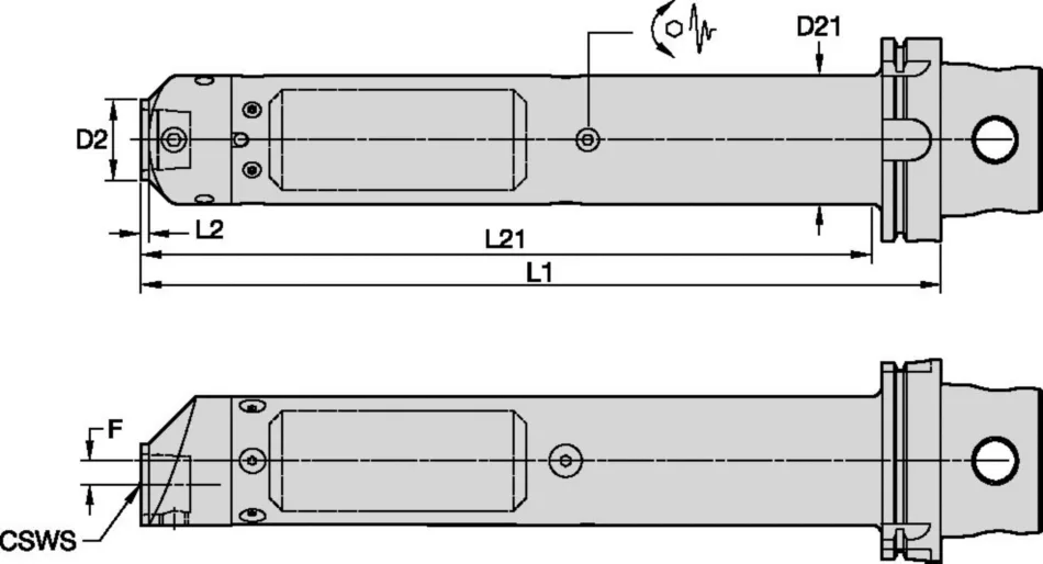 Tunable Bars Kennametal TTB Tunable Bar [5639333]