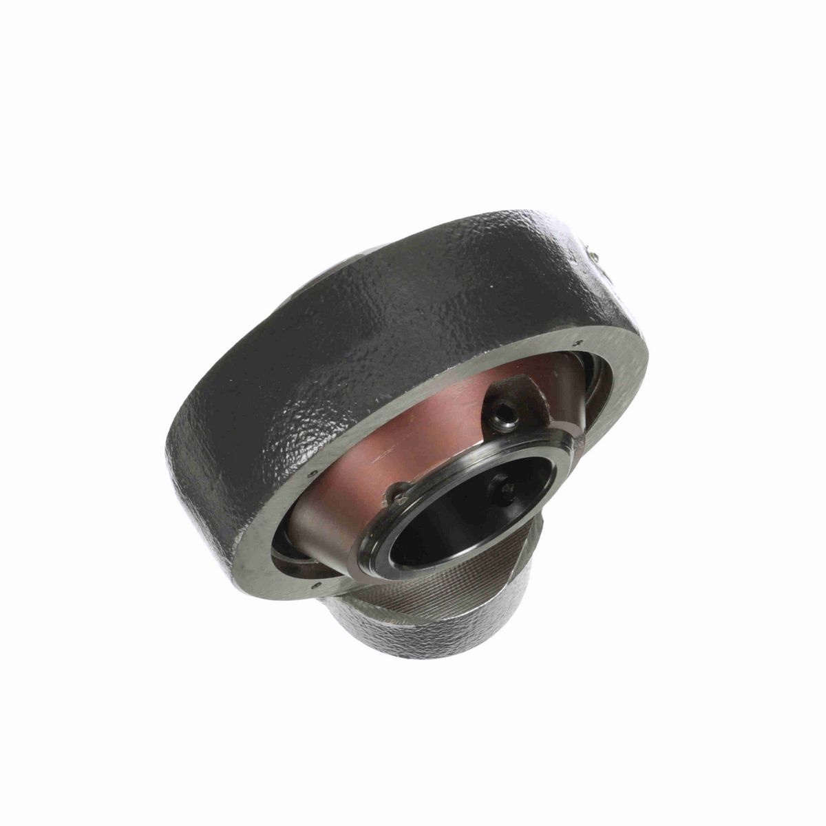 Sealmaster Mounted Cast Iron Hanger Unit Ball Bearing - 52100 Bearing Steel, Black Oxided - Setscrew Lock - PVR-1203