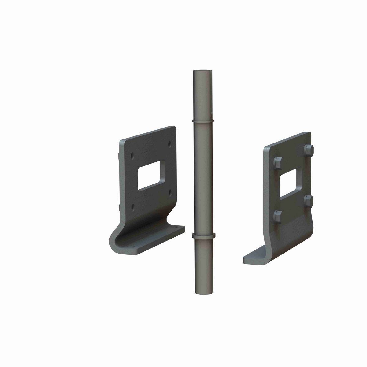 Hub City PowerCubeX Worm Gear Reducer Worm Gear Accessory - 320 KIT, VERTICAL MOUNT BL,CR (PCX)