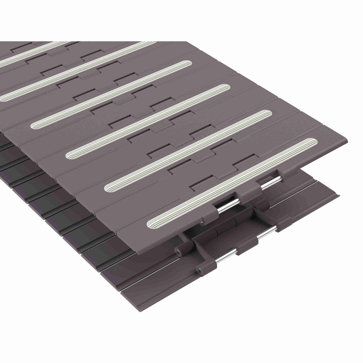 Rexnord 821 SuperGrip™ Straight Running SuperGrip™, Material: Brown High Performance, Width: 7.5in, Pitch: 1.5in - 81421914