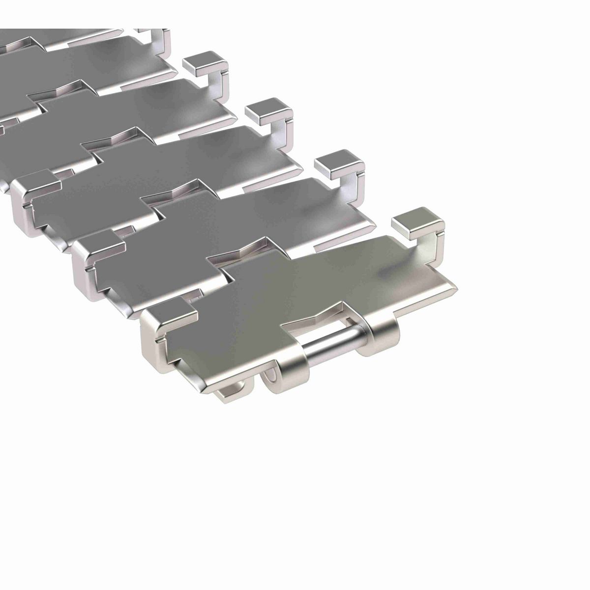 Rexnord 881TAB SideGrip™ Side-flexing, Material: Austenitic Stainless Steel, Width: 3.63in, Pitch: 1.5in - 765.34.31