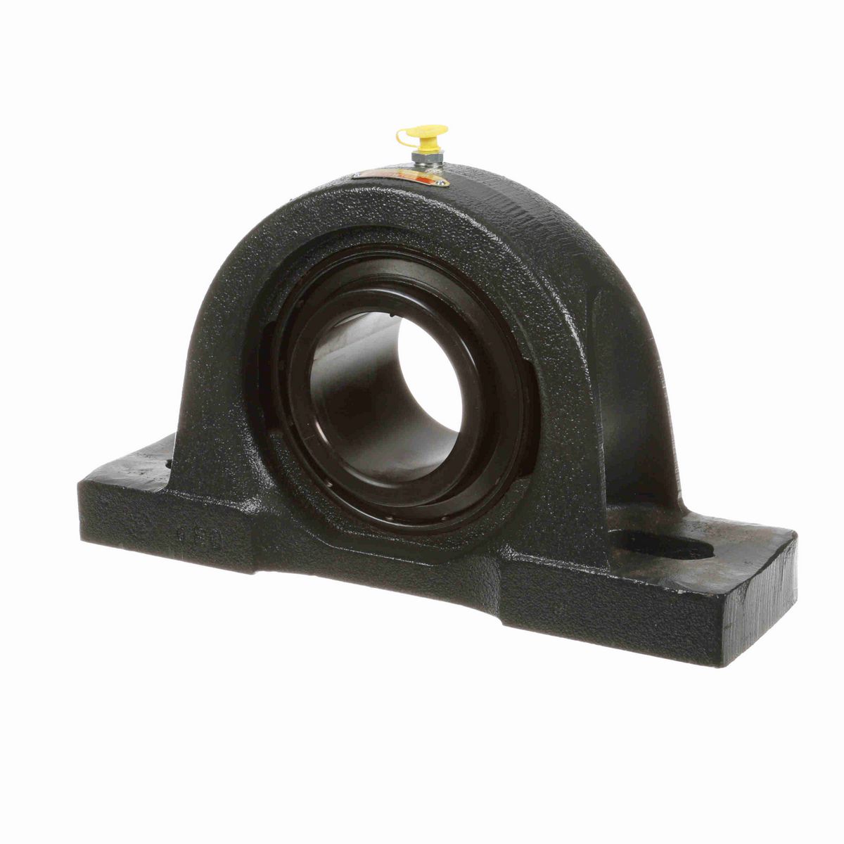 Sealmaster Mounted Cast Iron Two Bolt Pillow Block Ball Bearing - 52100 Bearing Steel, Black Oxided - Setscrew Lock - MP-48C