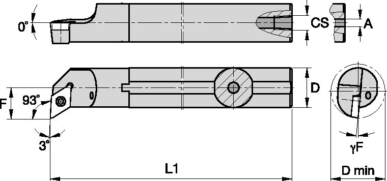 Screw-On Inserts Kennametal A-SDUC -3° [1328624]