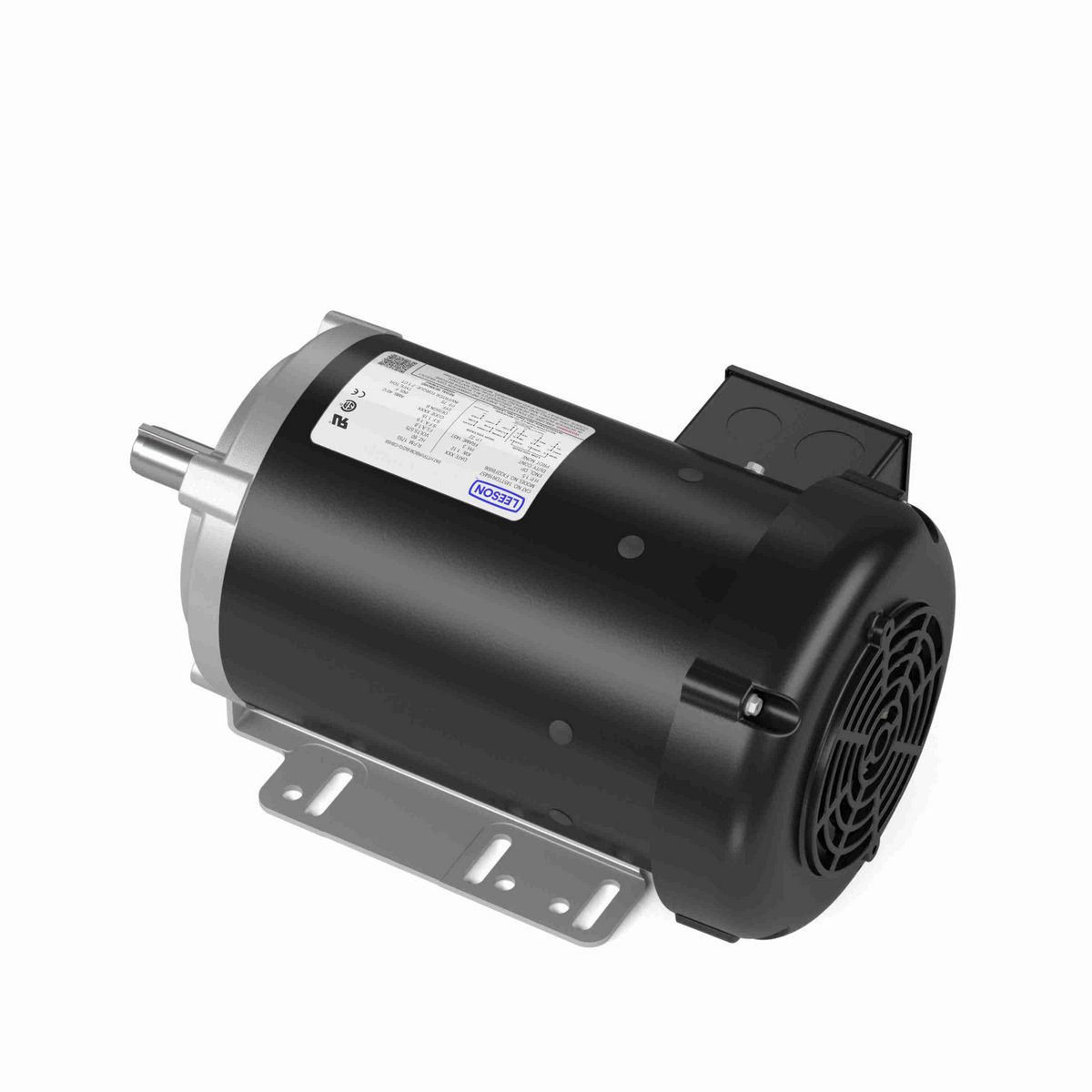 LEESON AC-1.50HP-575V-3Ph-60HZ-1755RPM-145T-DP-IP22-Thermostat-PREMIUM Eff-Base Removable - FX32FB006