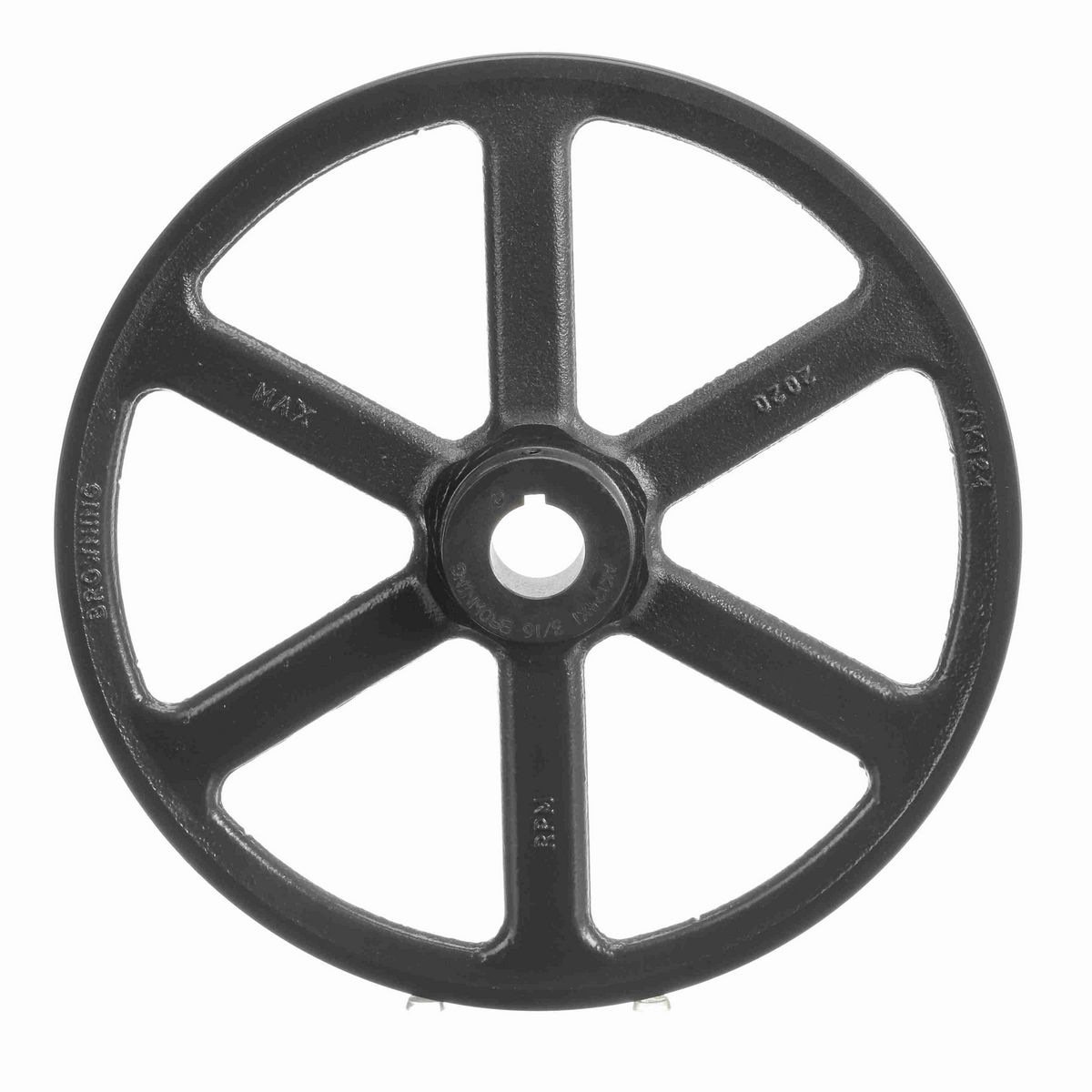 Browning 1 Groove Cast Iron FHP - Finished Bore Sheave - AK124X 1 3/16