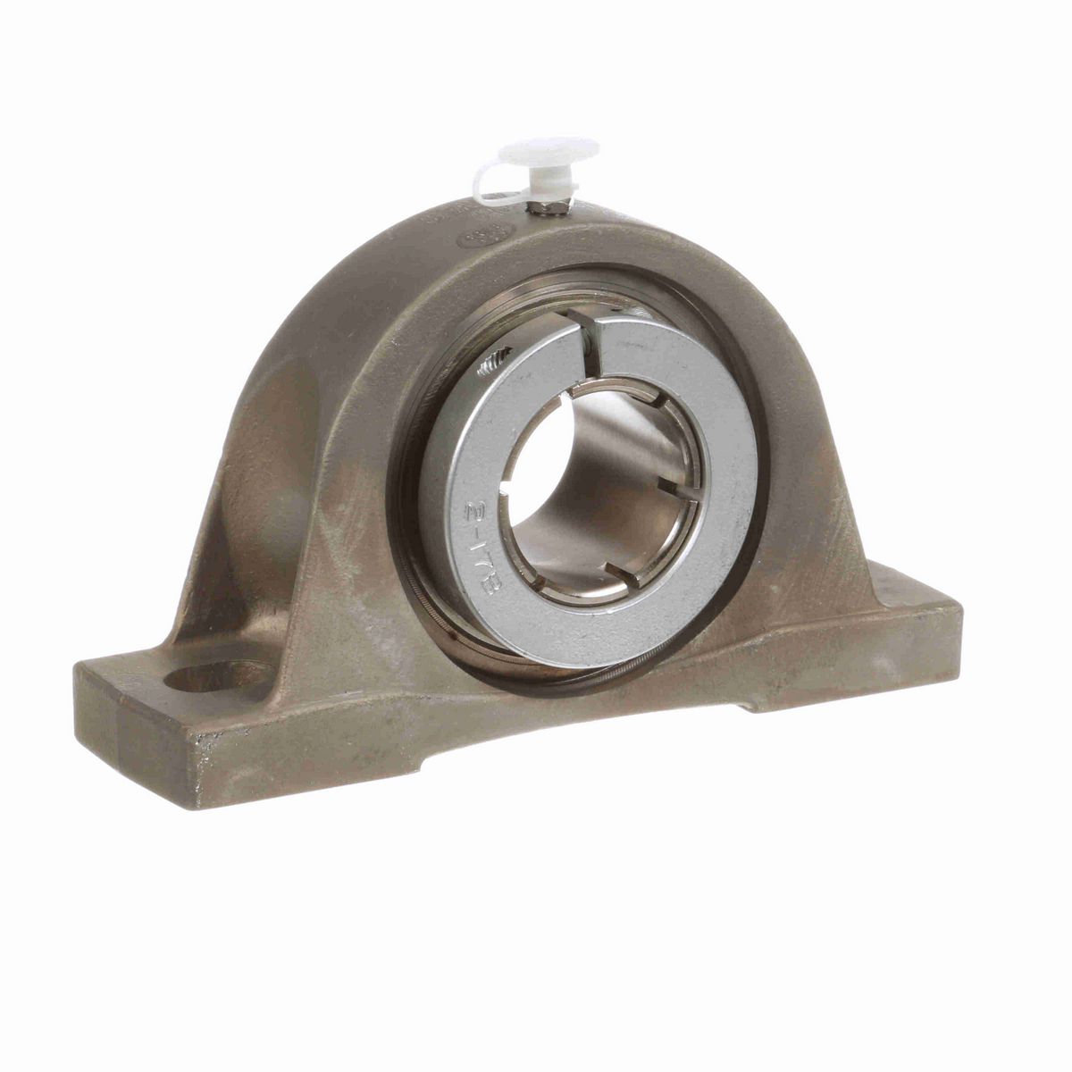 Sealmaster Mounted Stainless Steel Two Bolt Pillow Block Ball Bearing - 52100 Bearing Steel, Phosphorus Nickel Coated - Concentric Lock - Corrosion Resistant - CRPS-PN23T