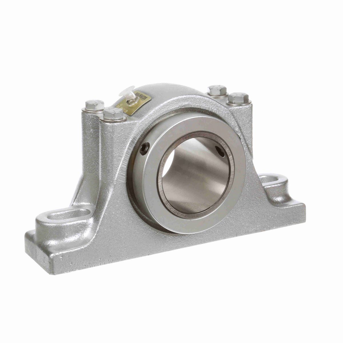 Sealmaster Mounted Flouropolymer Coated Cast Iron Two Bolt Pillow Block Tapered Roller - 52100 Bearing Steel - Double Collar Mount Lock - Corrosion Resistant - RPB 300-C2 CR