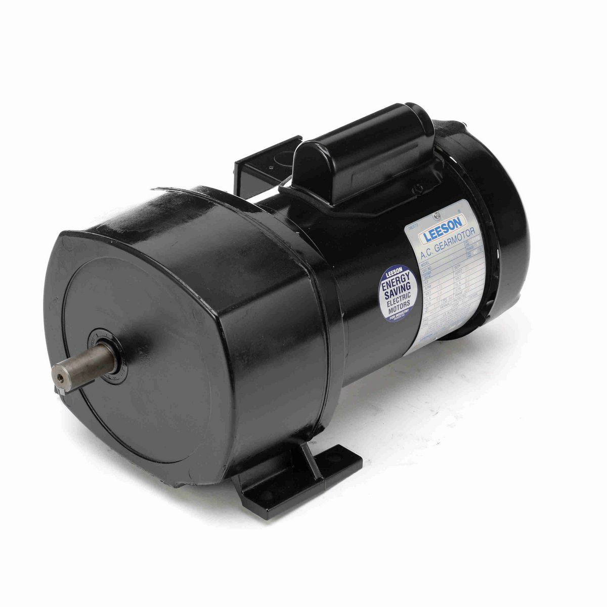 LEESON Parallel Shaft Gearmotor, 0.25 HP, 1 Ph, 60 Hz, 115/208-230 V, 8 RPM, 48Y Frame, TEFC - 107000.00