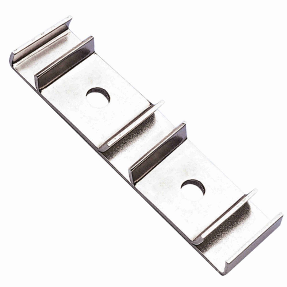 System Plast Triple Rail Clamp, Stainless Steel - VG-011-02