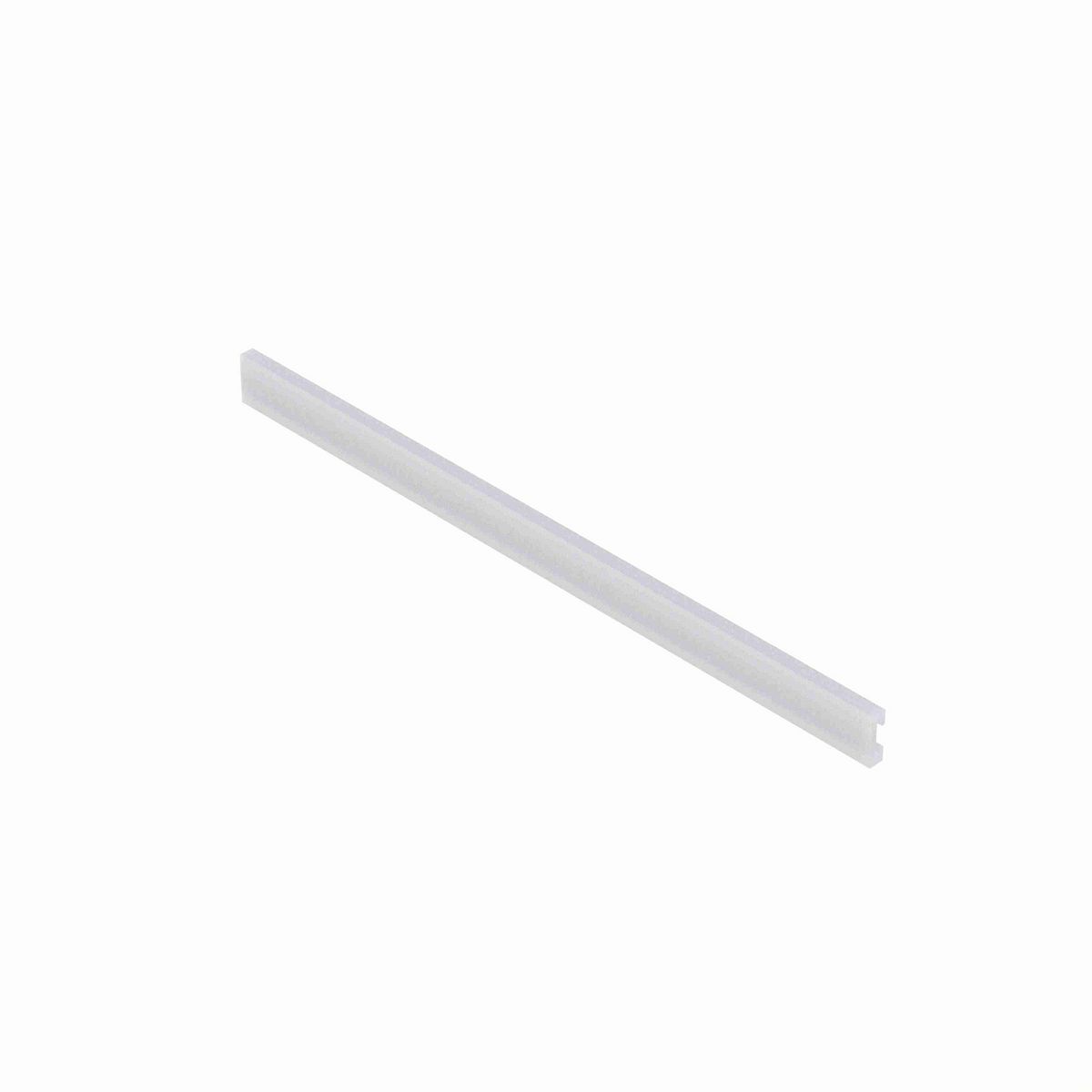 System Plast Combination Group B (Cover): 0.81"W X 0.25"H X 240"L White UHMW-PE - VG-P813F-20