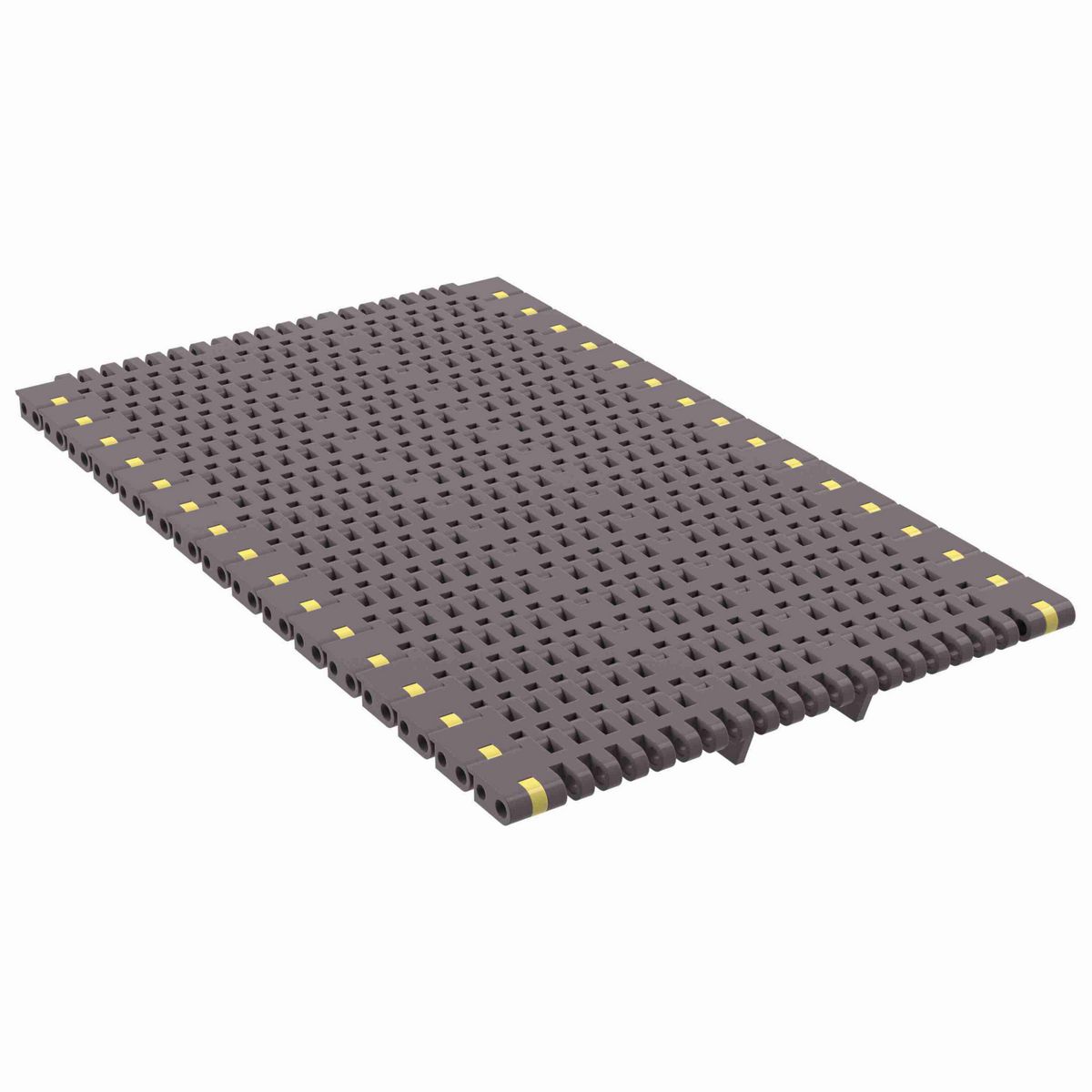 Rexnord 8506 Straight Running Flush Grid, Material: Brown High Performance, Width: 7.5in, Pitch: 0.75in - 10713939